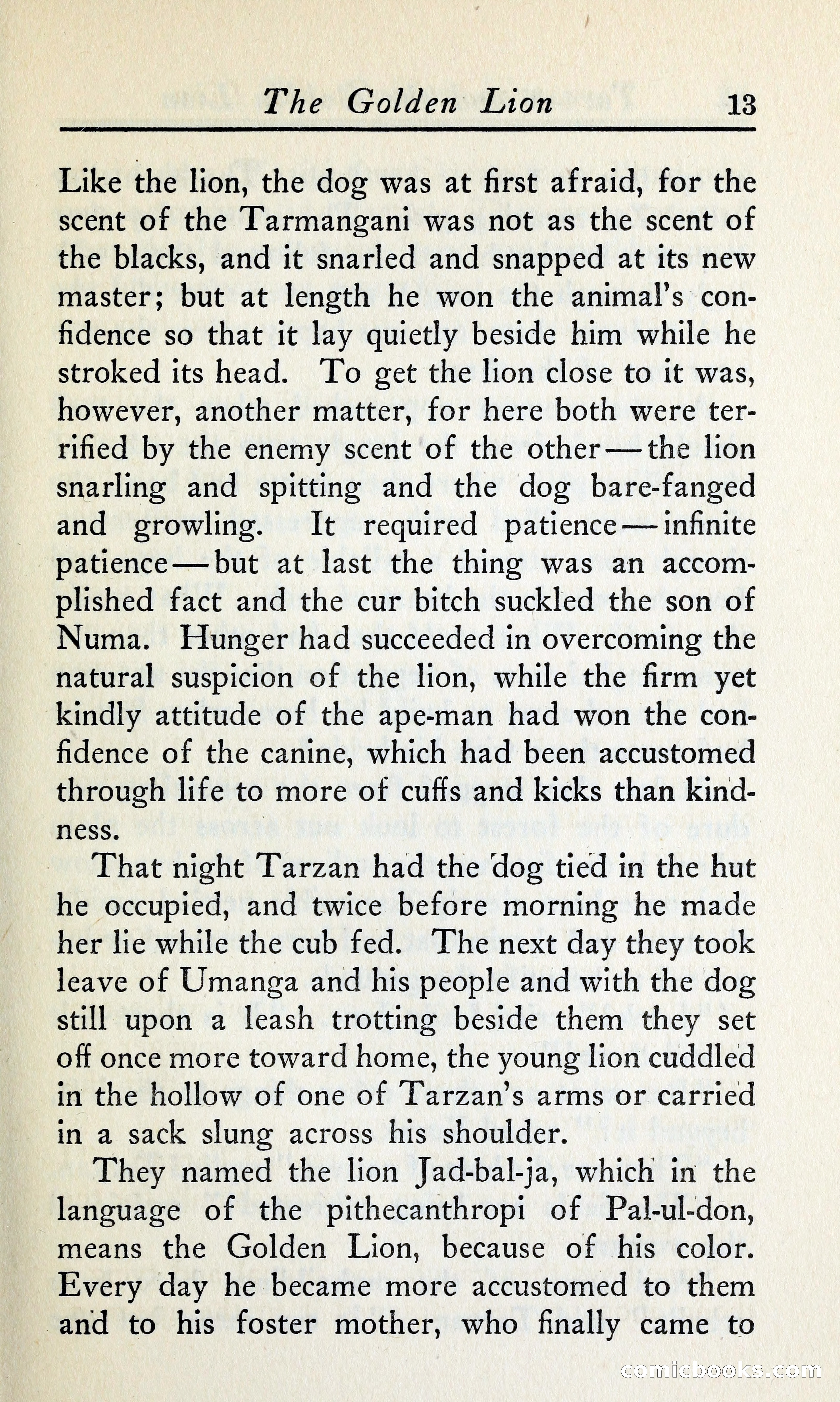 Tarzan and the Golden Lion — page 30 of 369