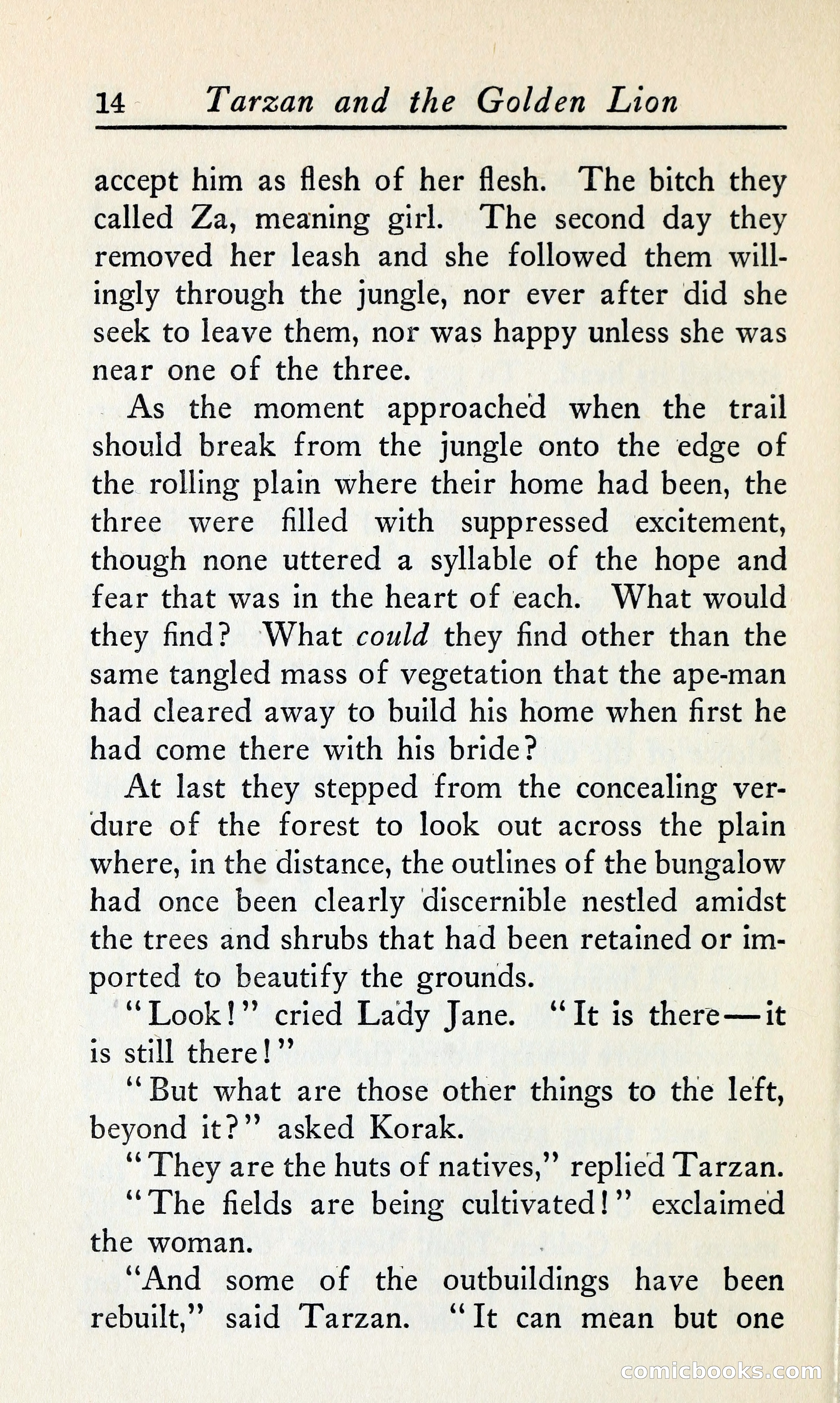 Tarzan and the Golden Lion — page 31 of 369