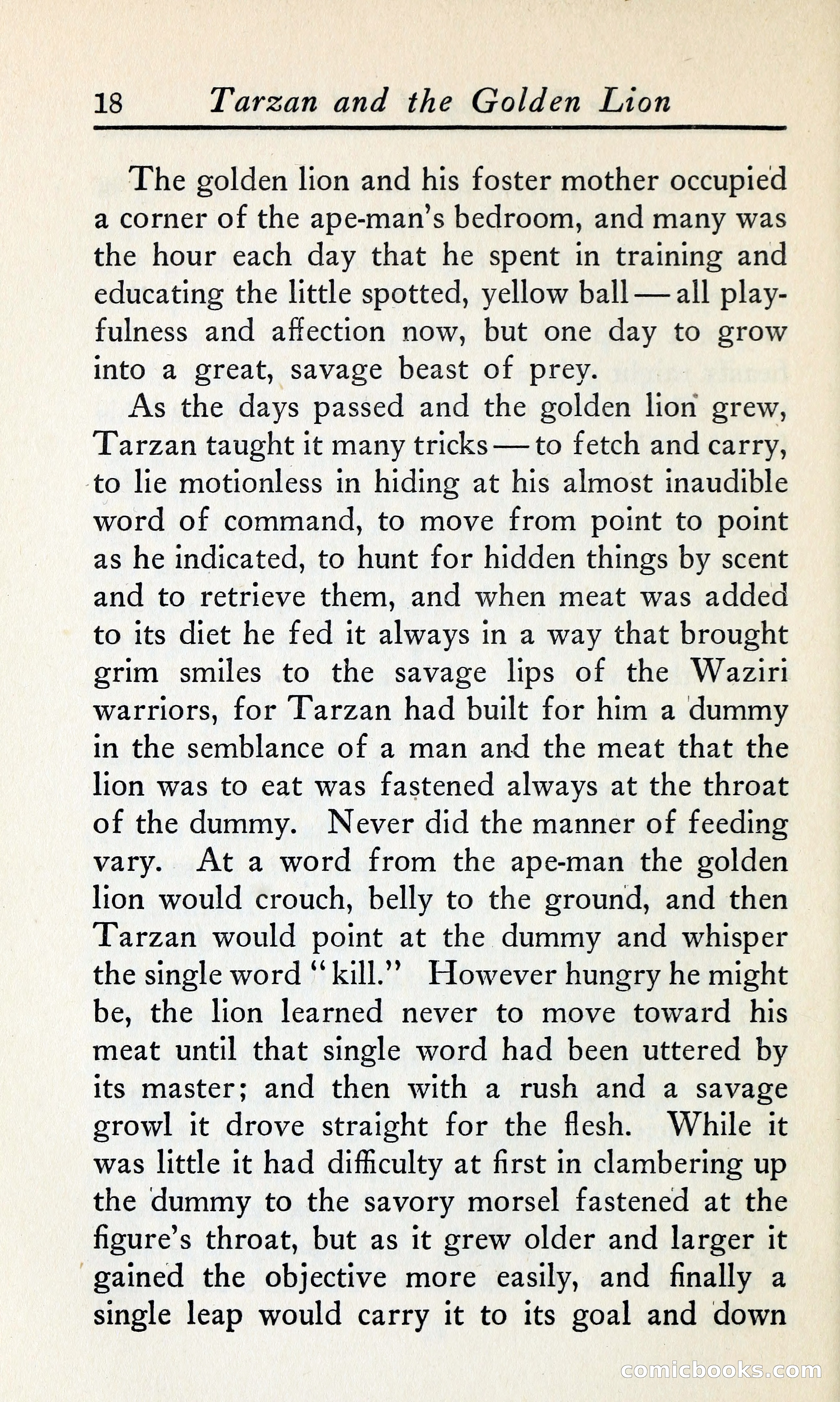 Tarzan and the Golden Lion — page 35 of 369