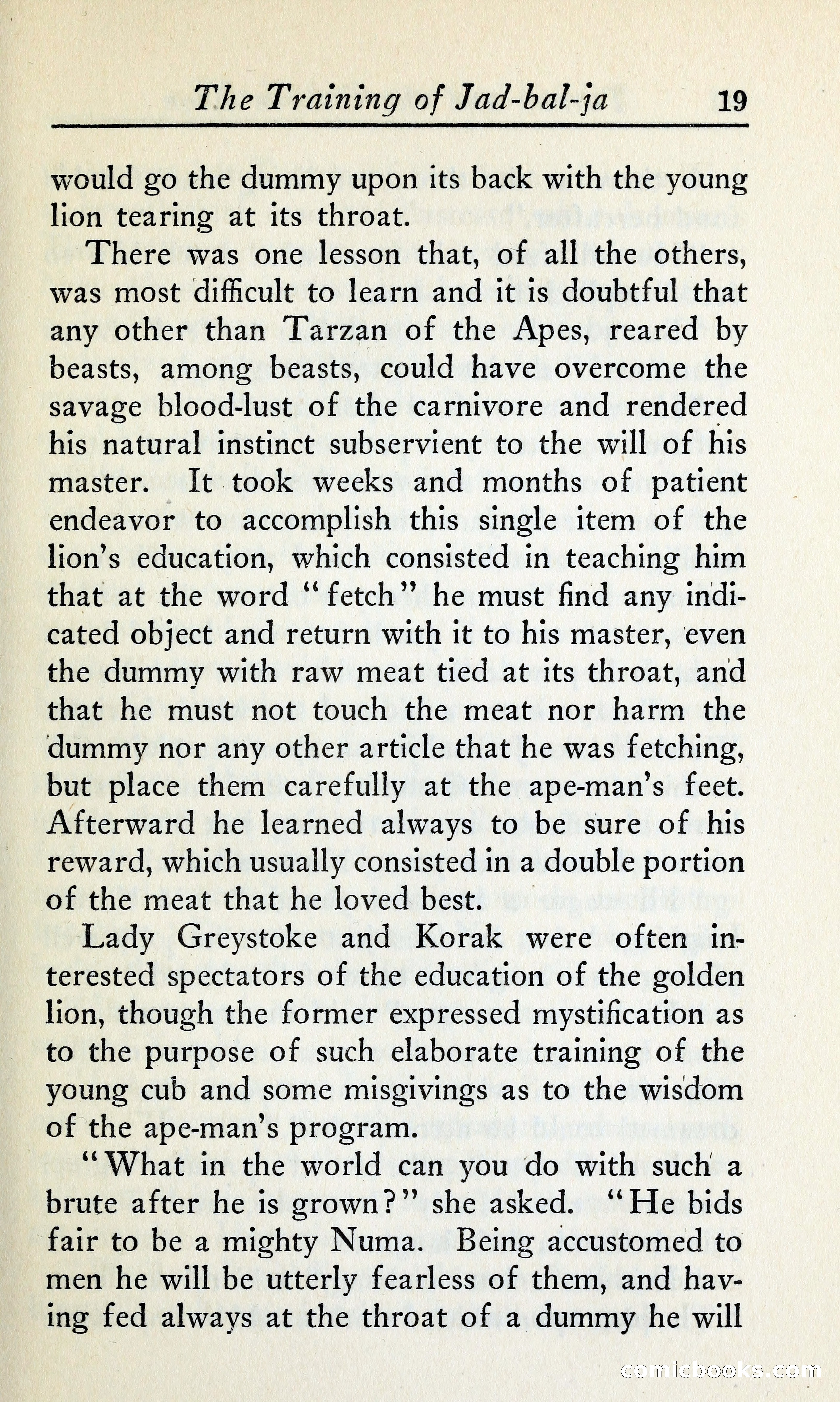 Tarzan and the Golden Lion — page 36 of 369