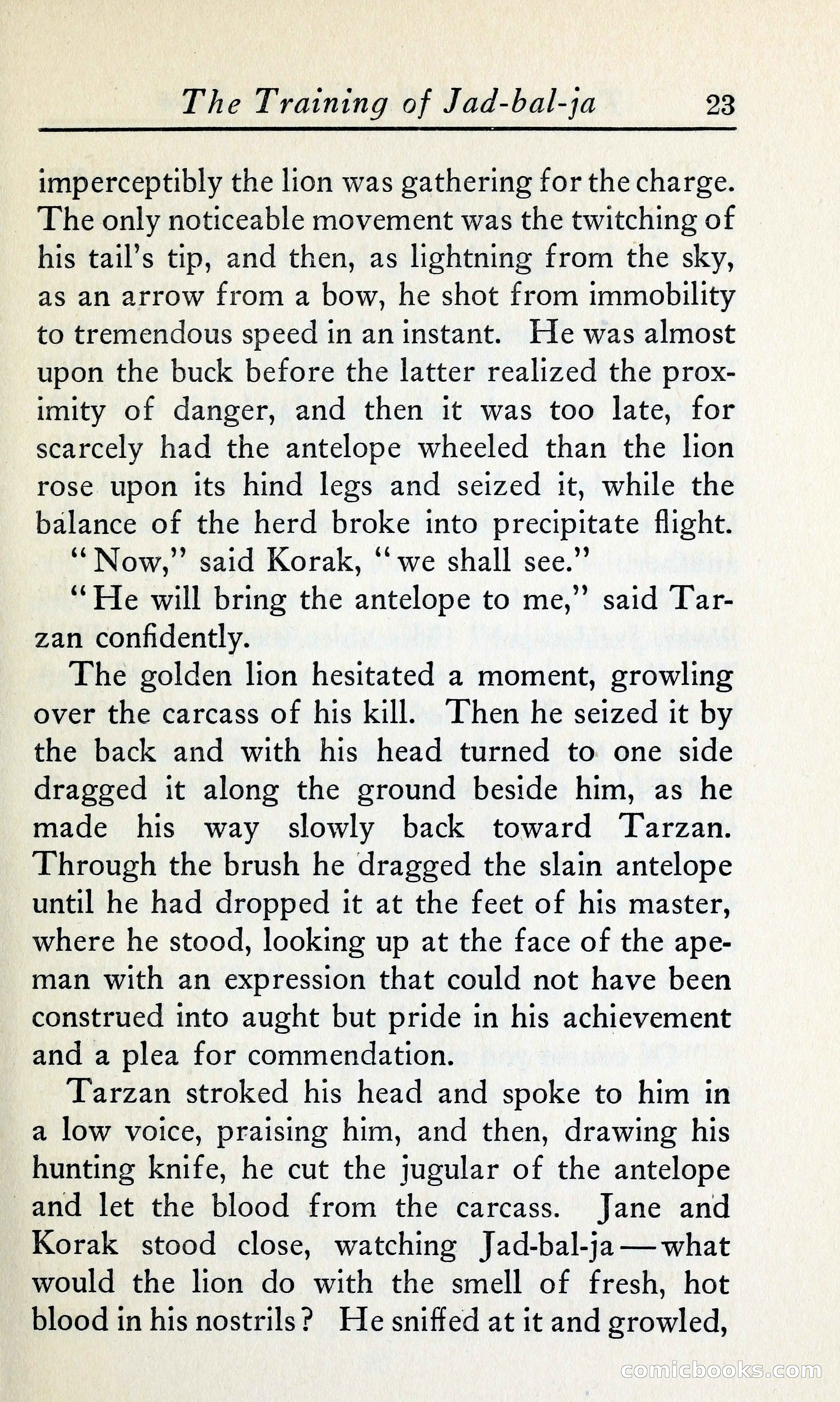 Tarzan and the Golden Lion — page 40 of 369