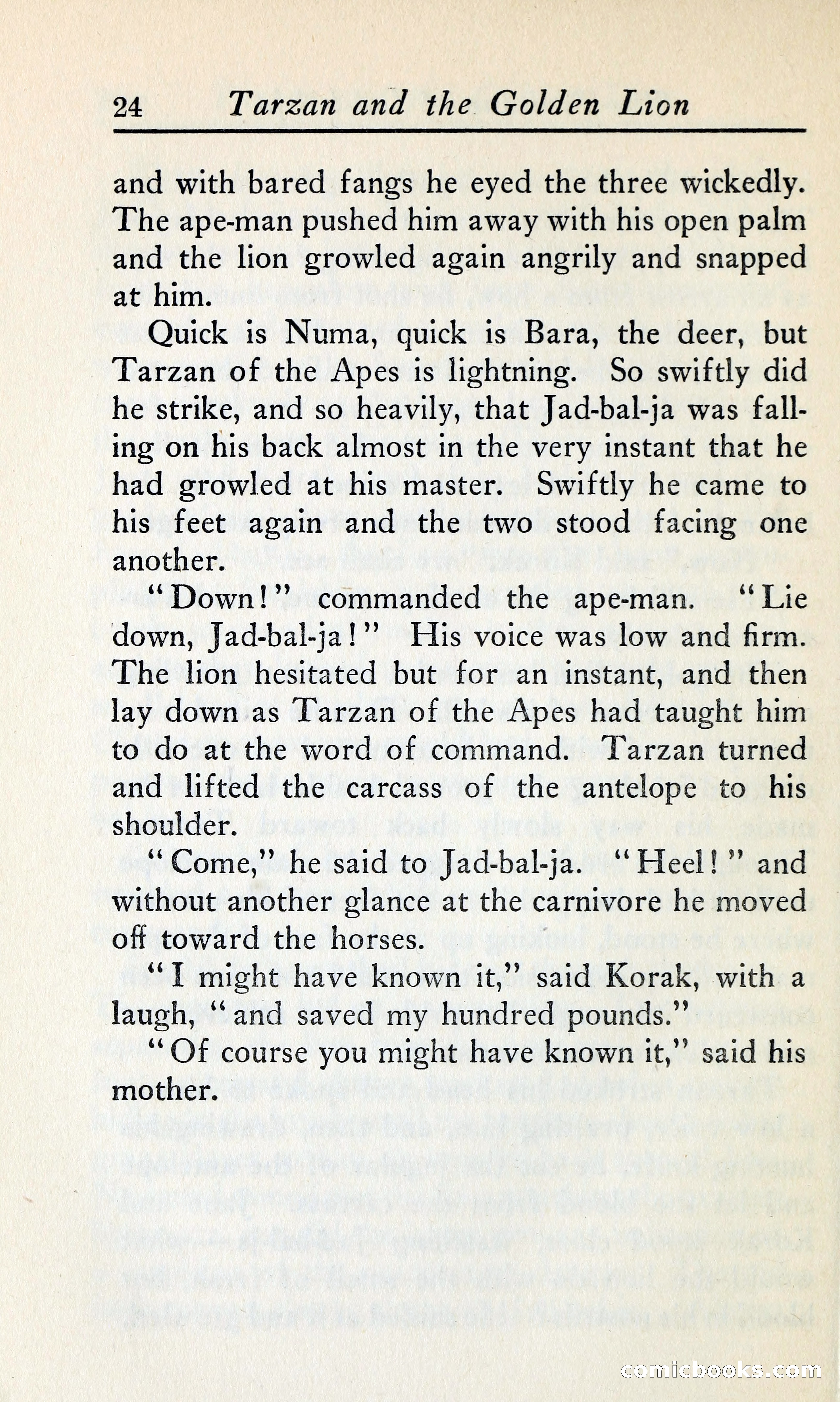 Tarzan and the Golden Lion — page 41 of 369