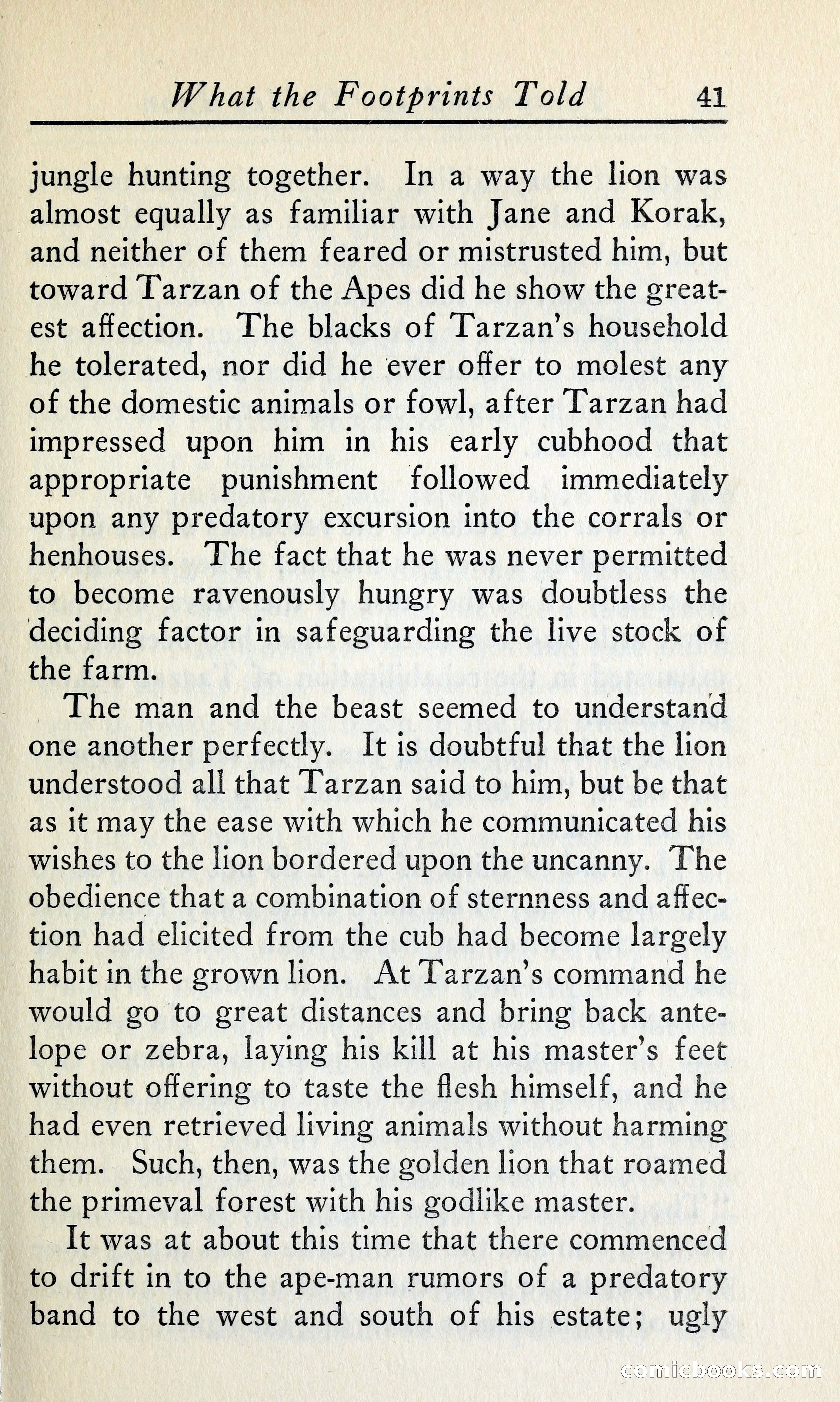 Tarzan and the Golden Lion — page 58 of 369