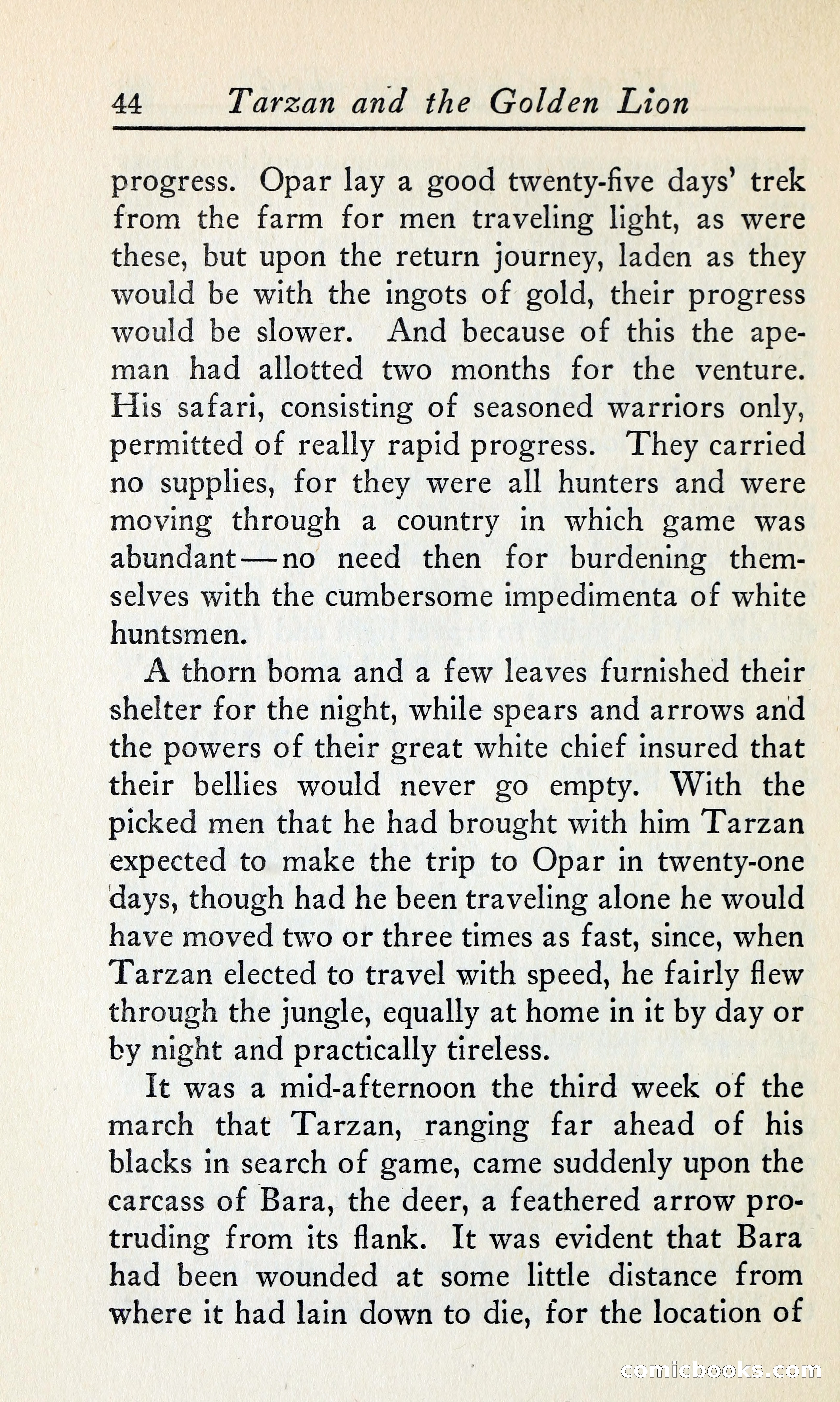 Tarzan and the Golden Lion — page 61 of 369
