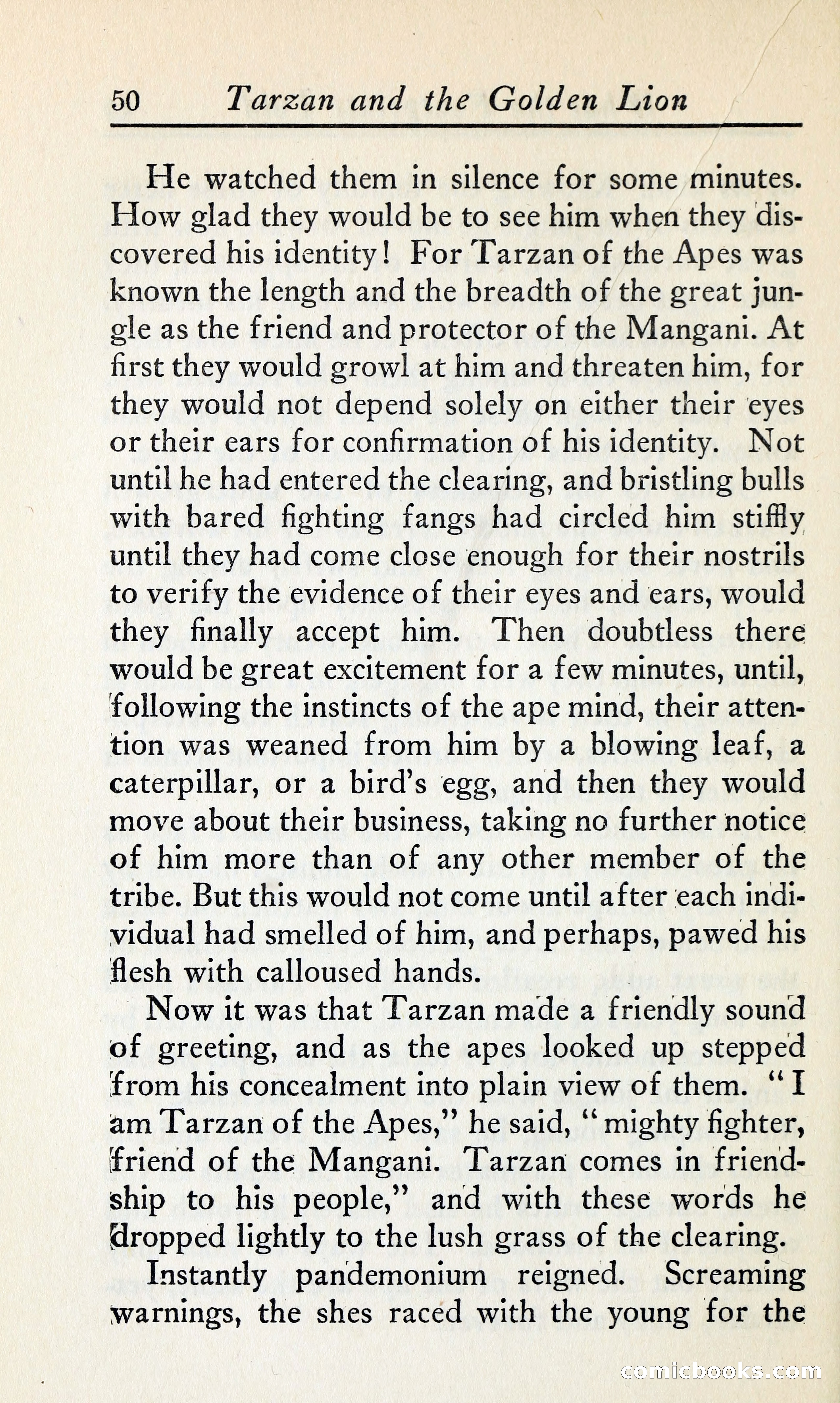 Tarzan and the Golden Lion — page 69 of 369