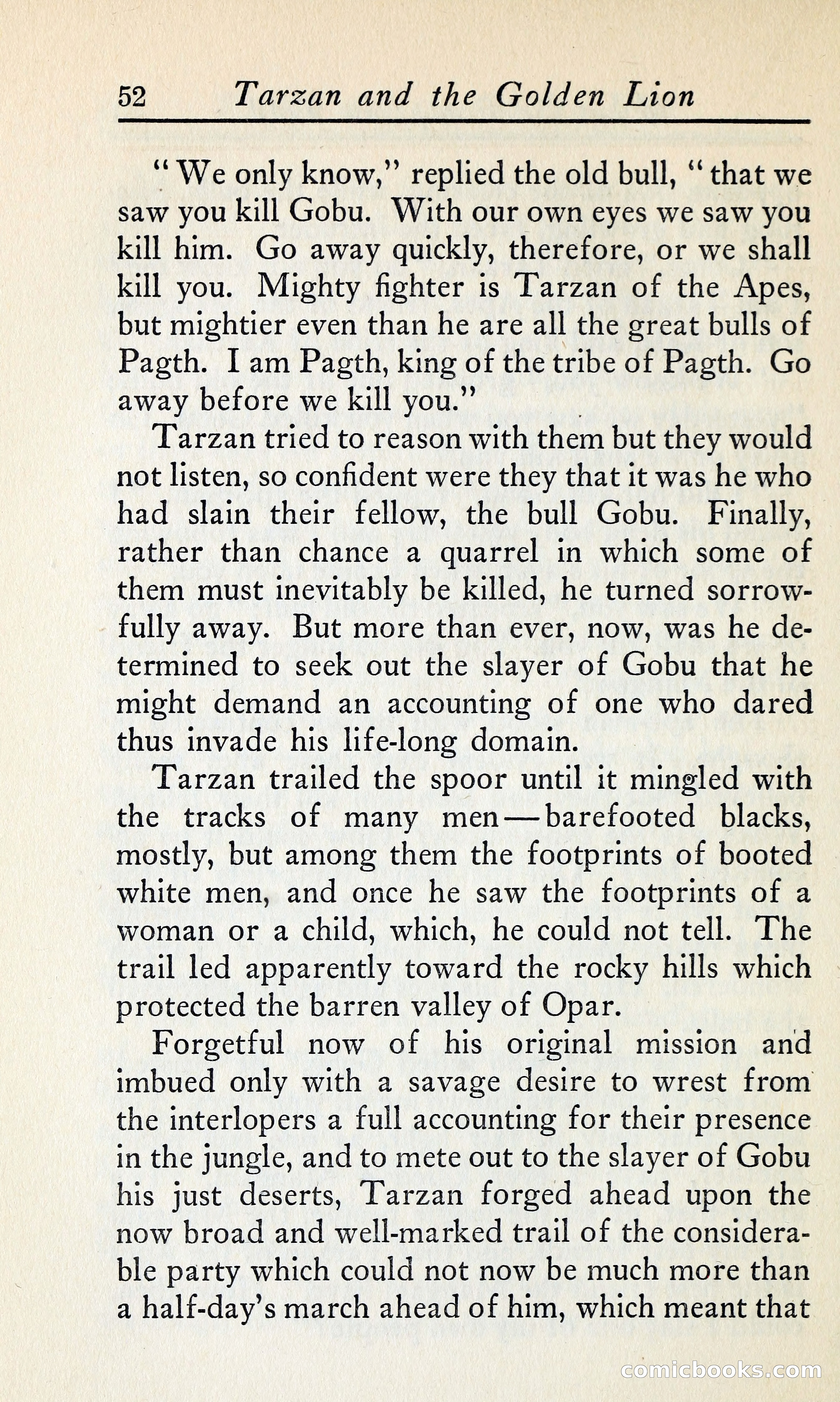Tarzan and the Golden Lion — page 71 of 369