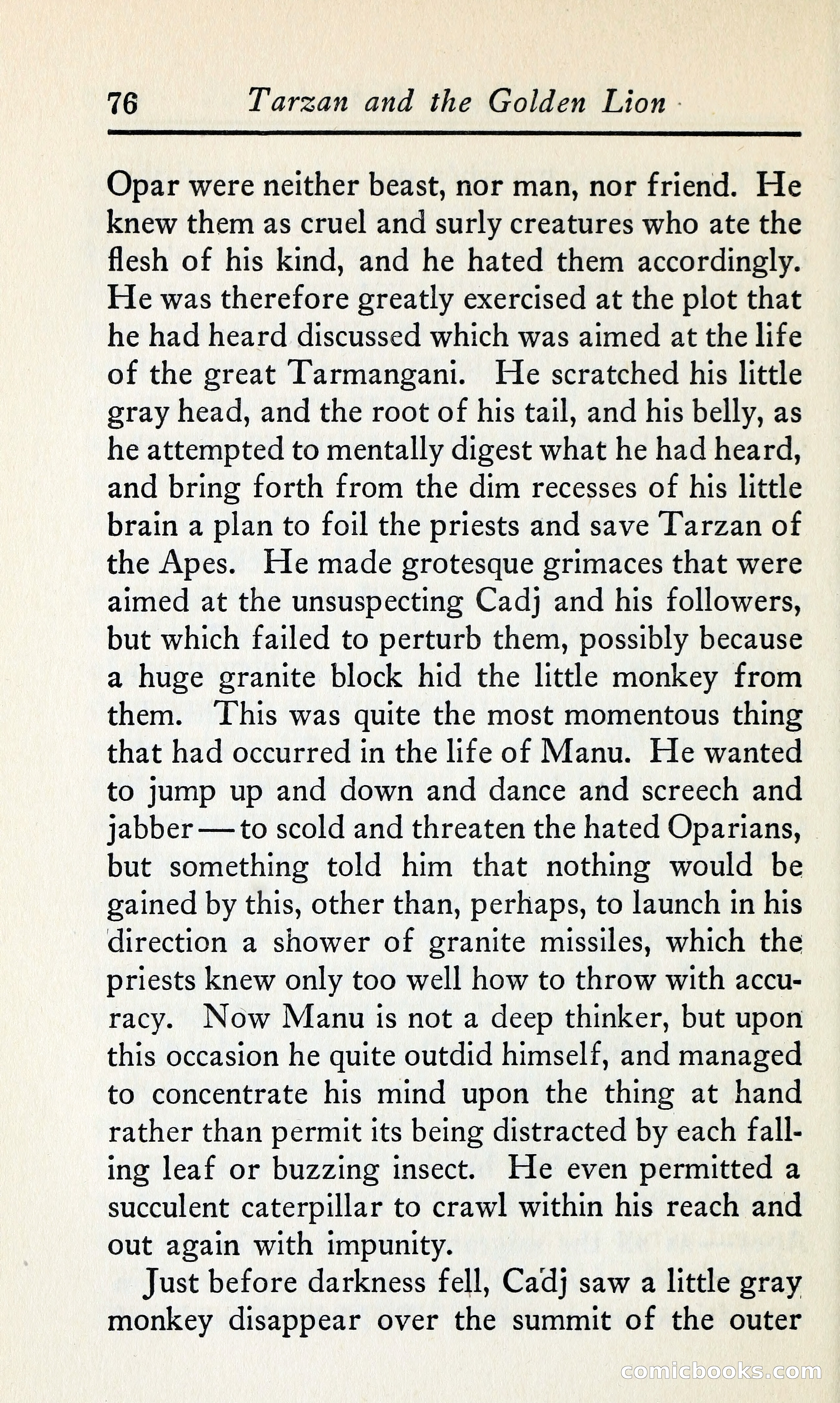 Tarzan and the Golden Lion — page 95 of 369