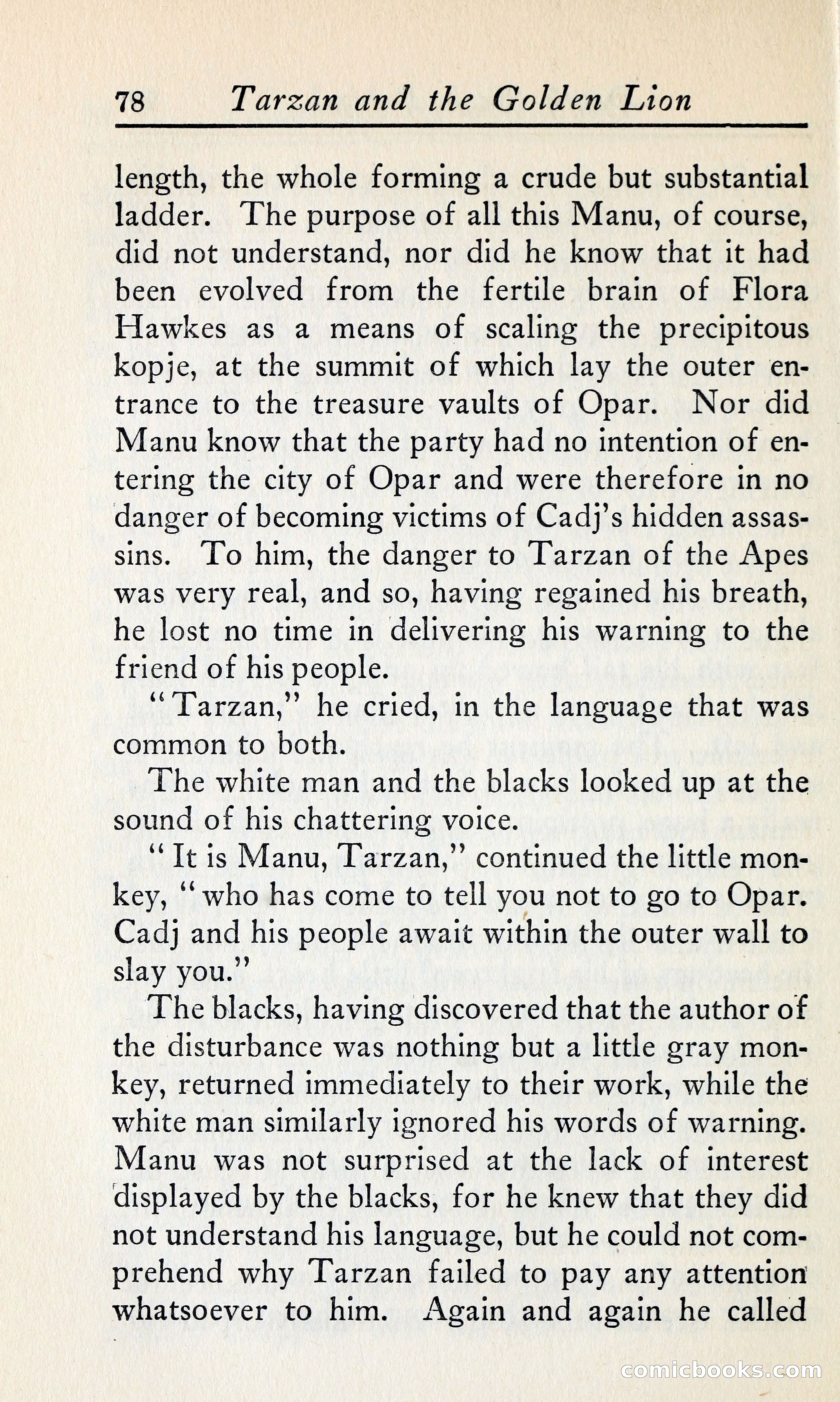 Tarzan and the Golden Lion — page 97 of 369
