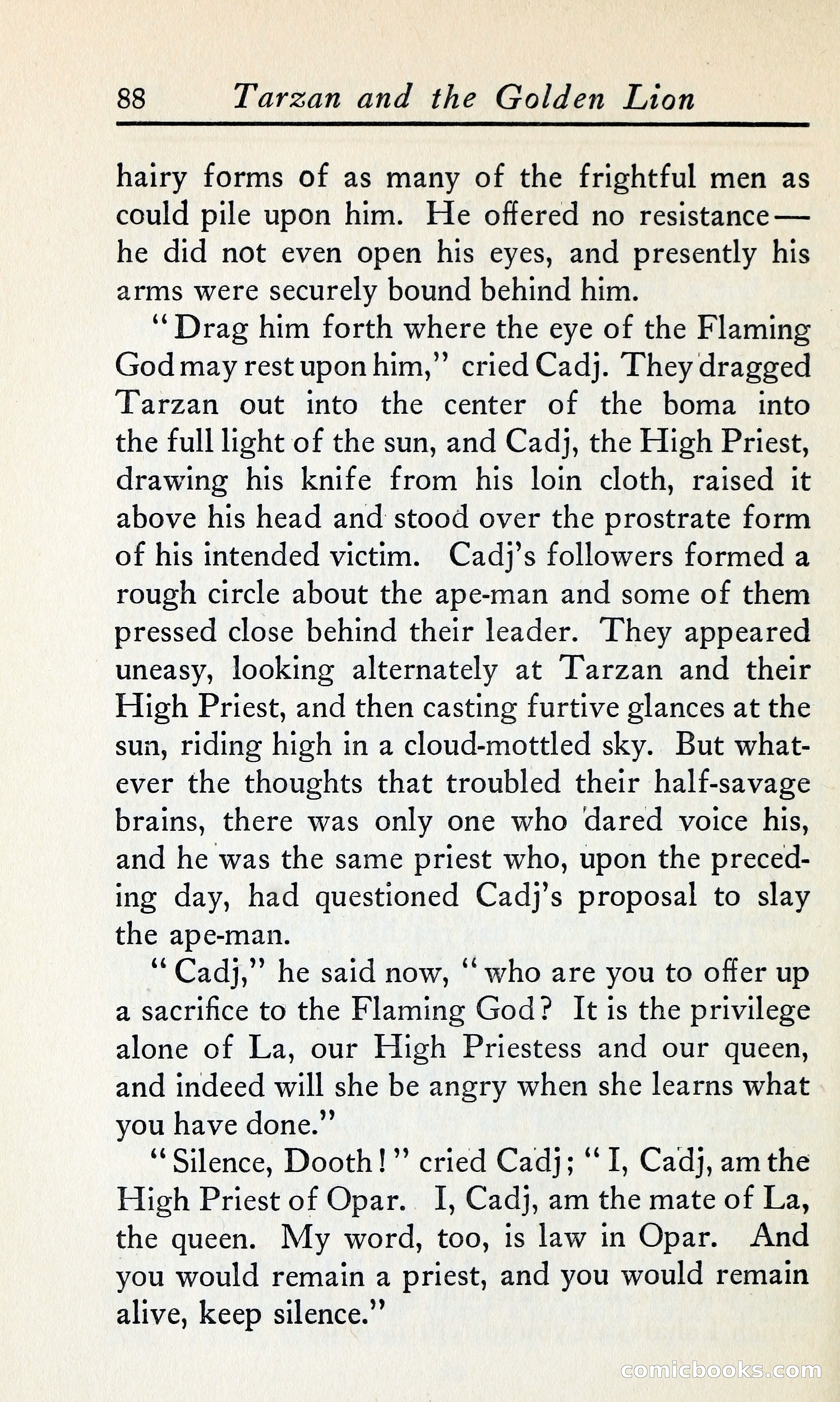 Tarzan and the Golden Lion — page 107 of 369
