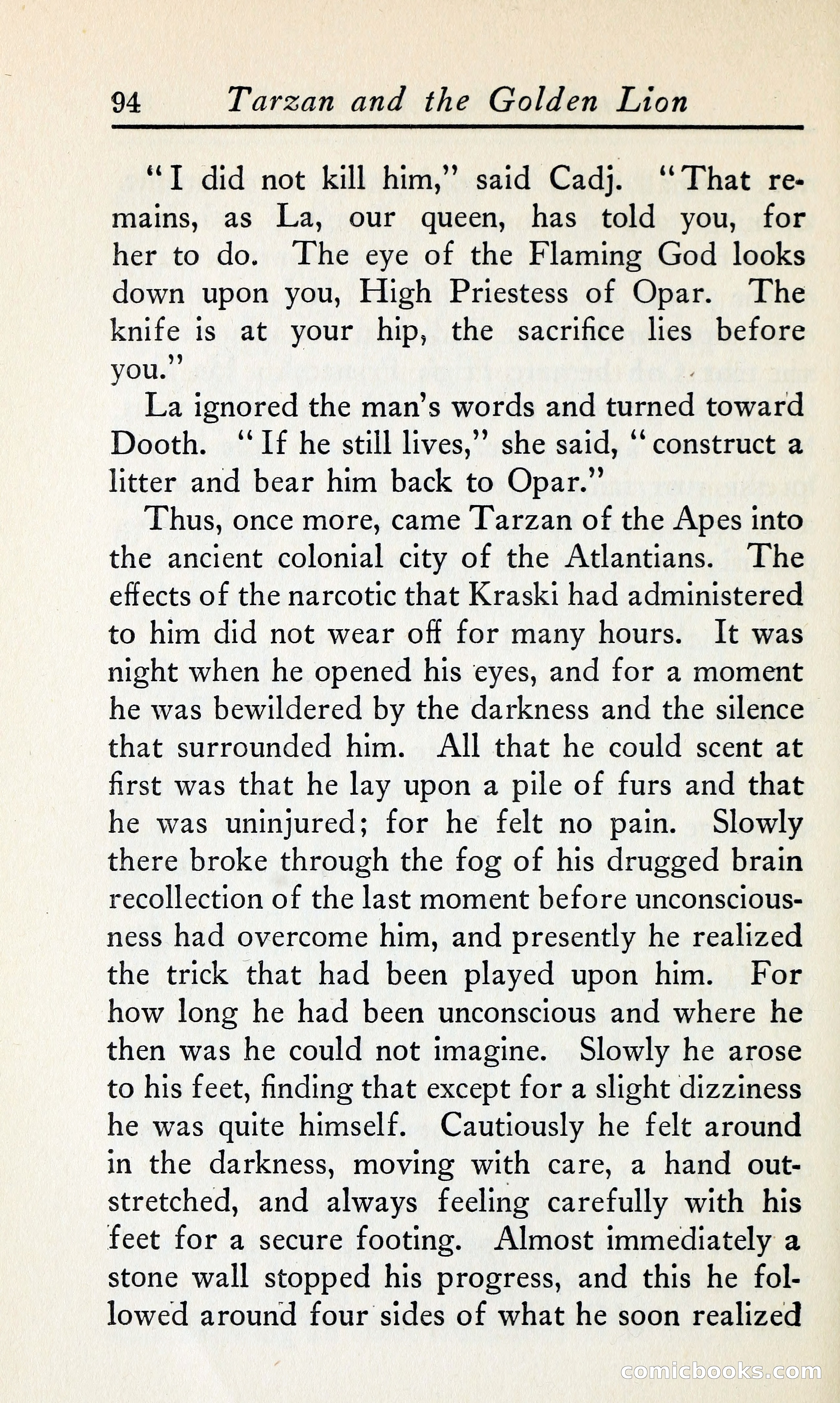 Tarzan and the Golden Lion — page 113 of 369