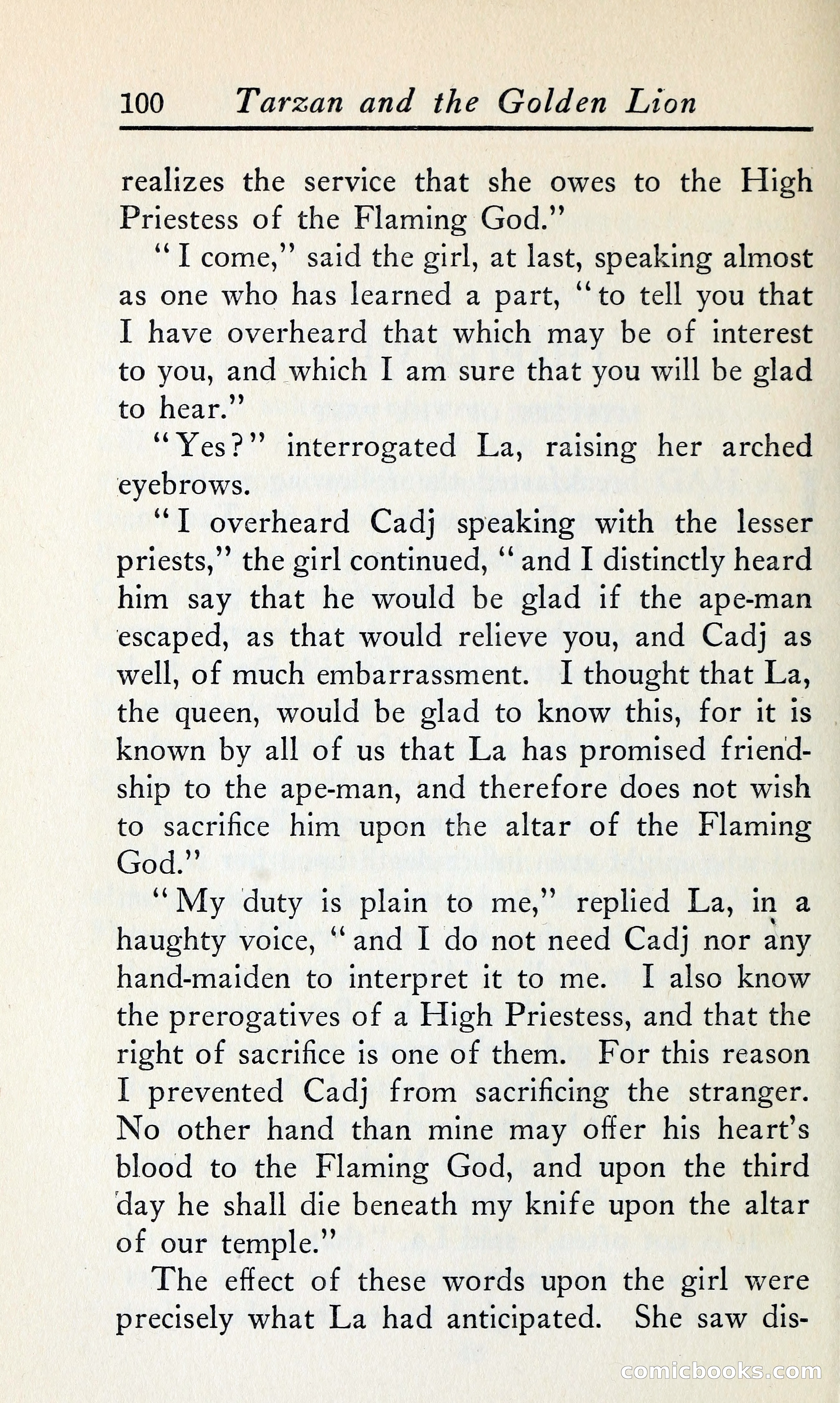 Tarzan and the Golden Lion — page 119 of 369