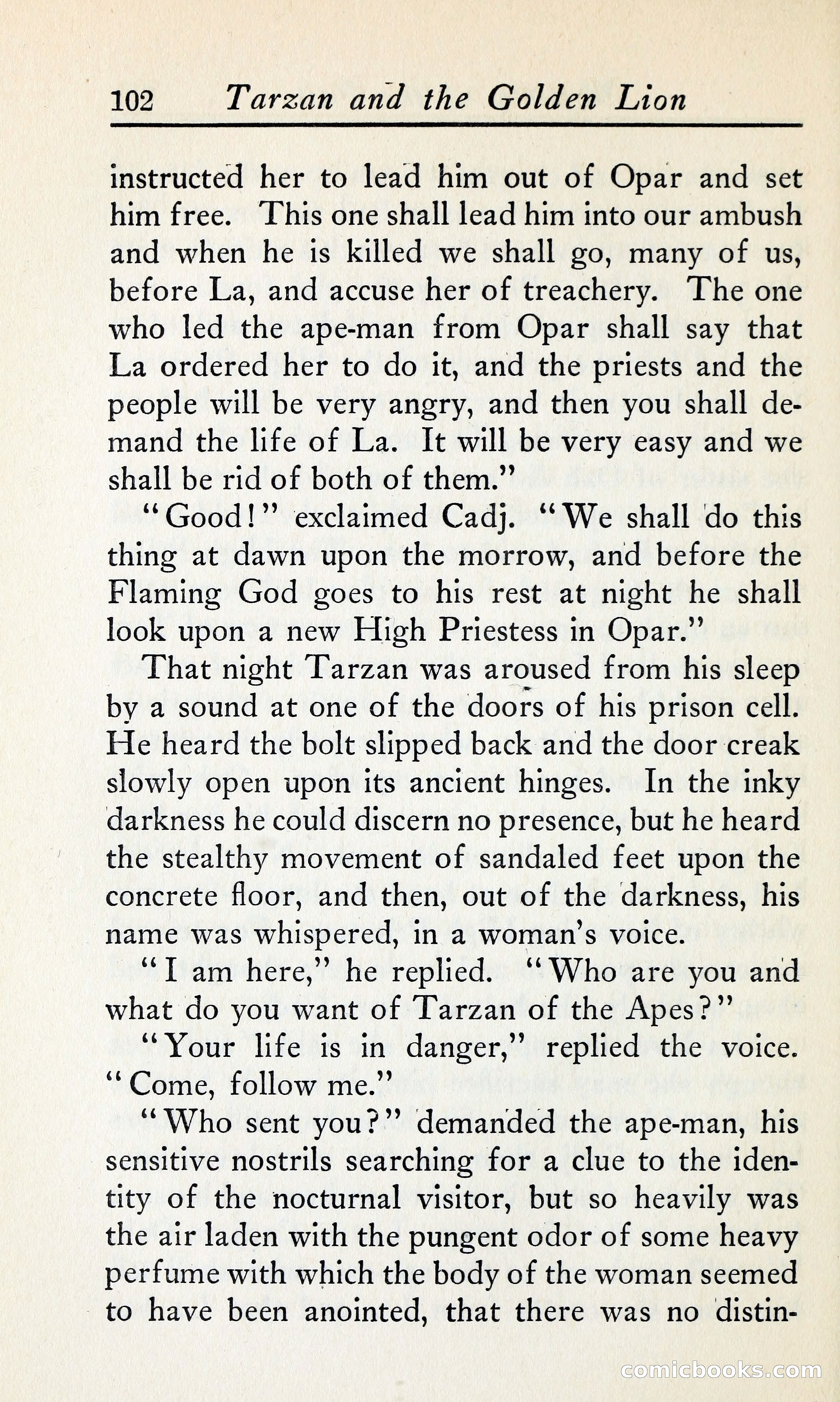 Tarzan and the Golden Lion — page 123 of 369