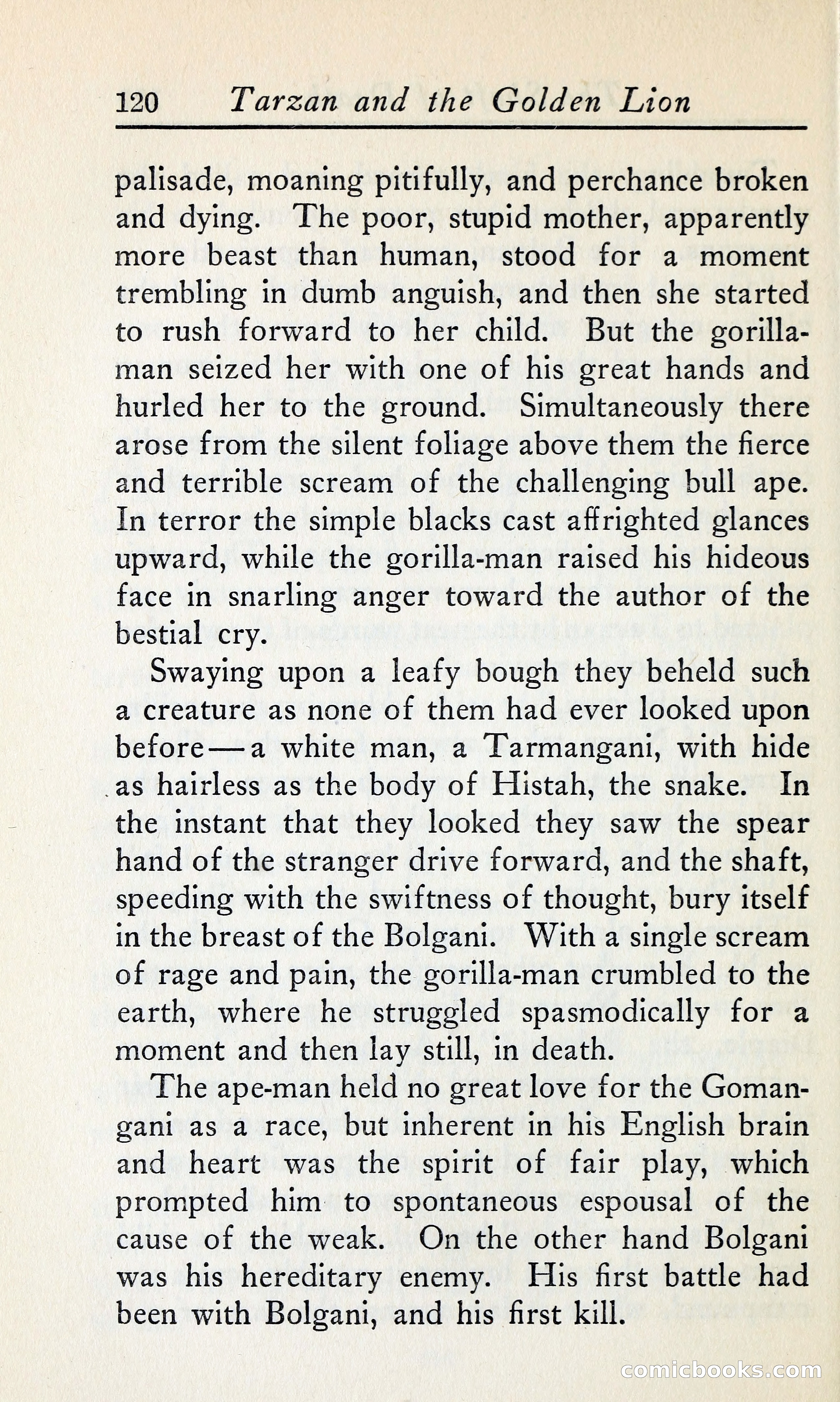 Tarzan and the Golden Lion — page 141 of 369