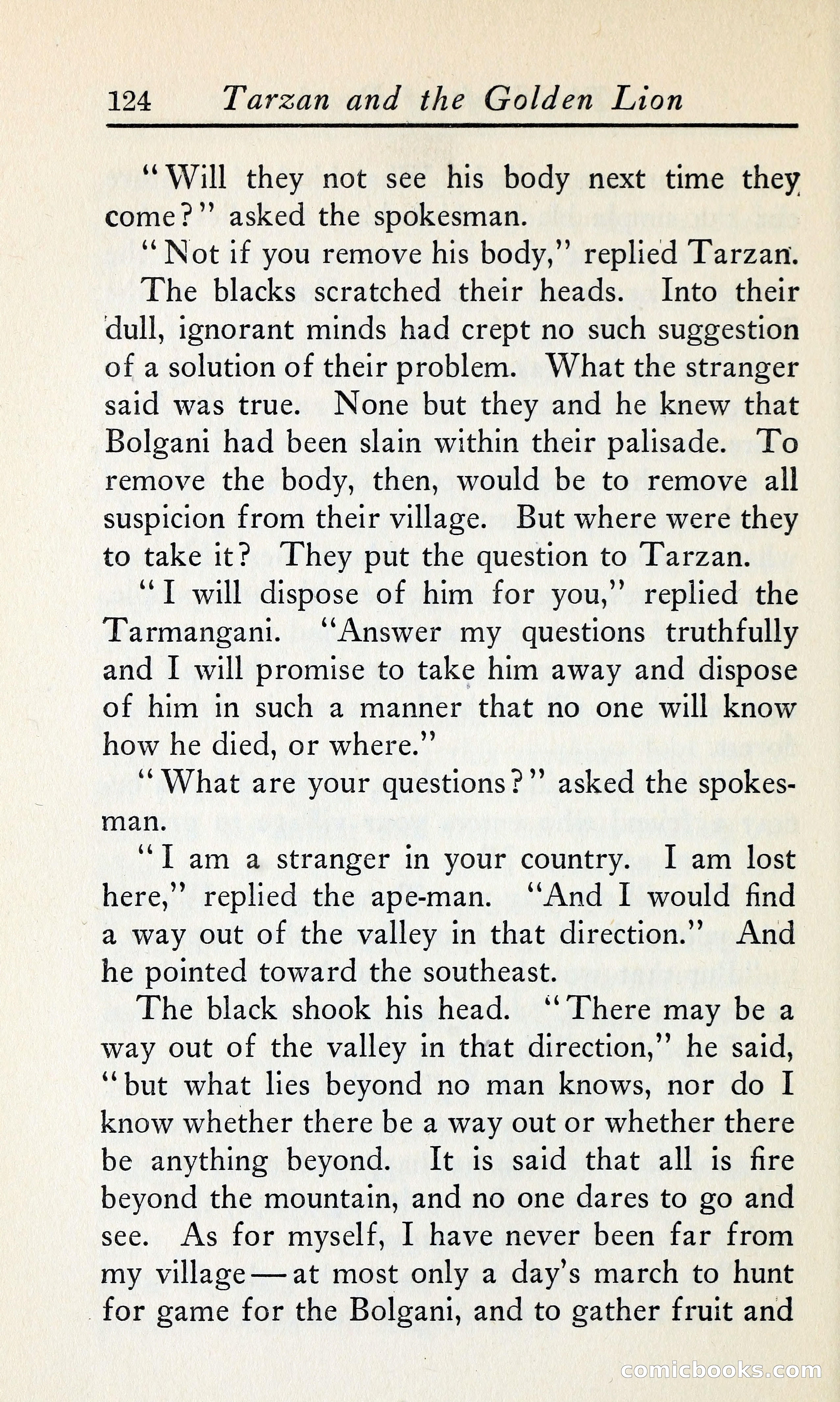 Tarzan and the Golden Lion — page 145 of 369