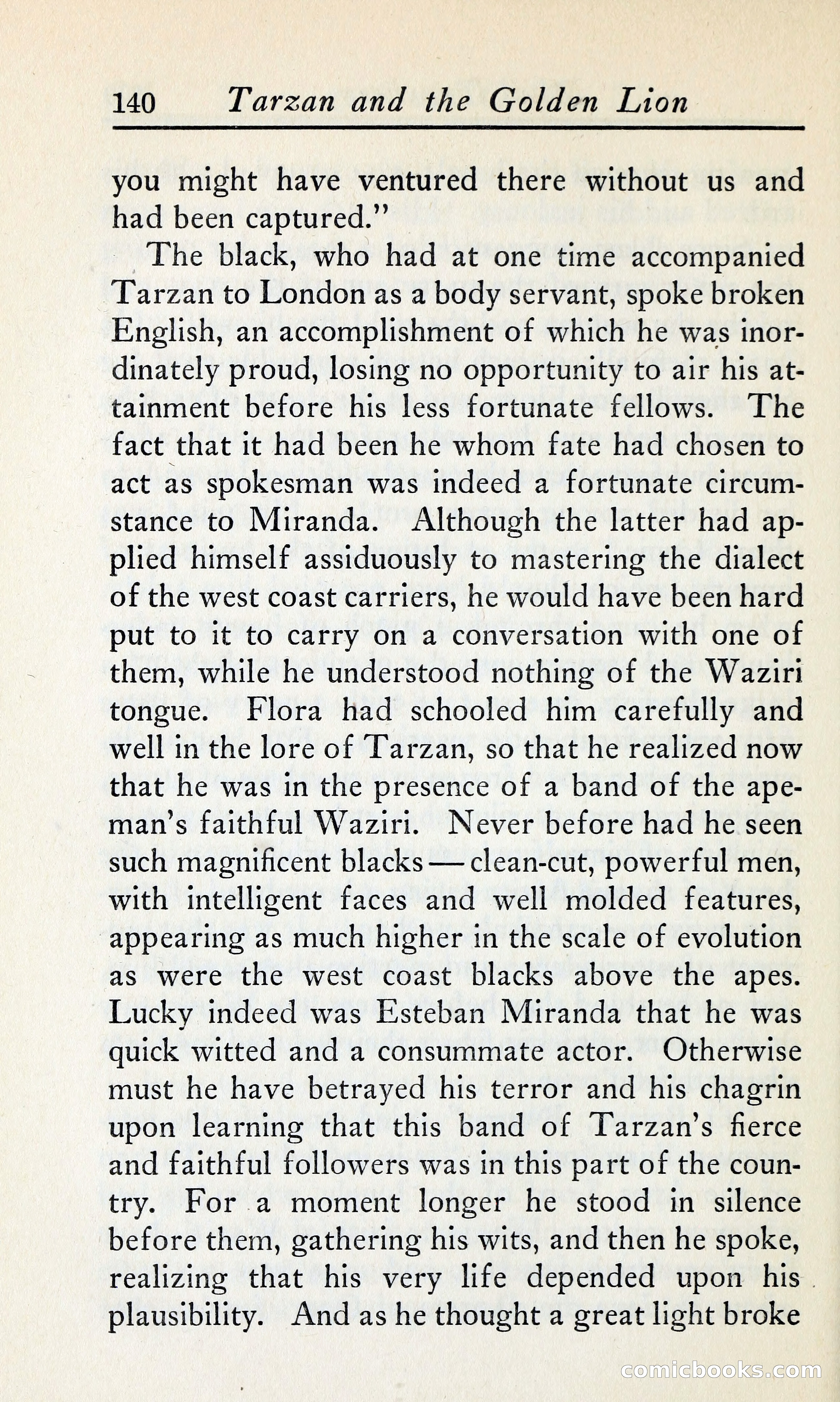 Tarzan and the Golden Lion — page 161 of 369