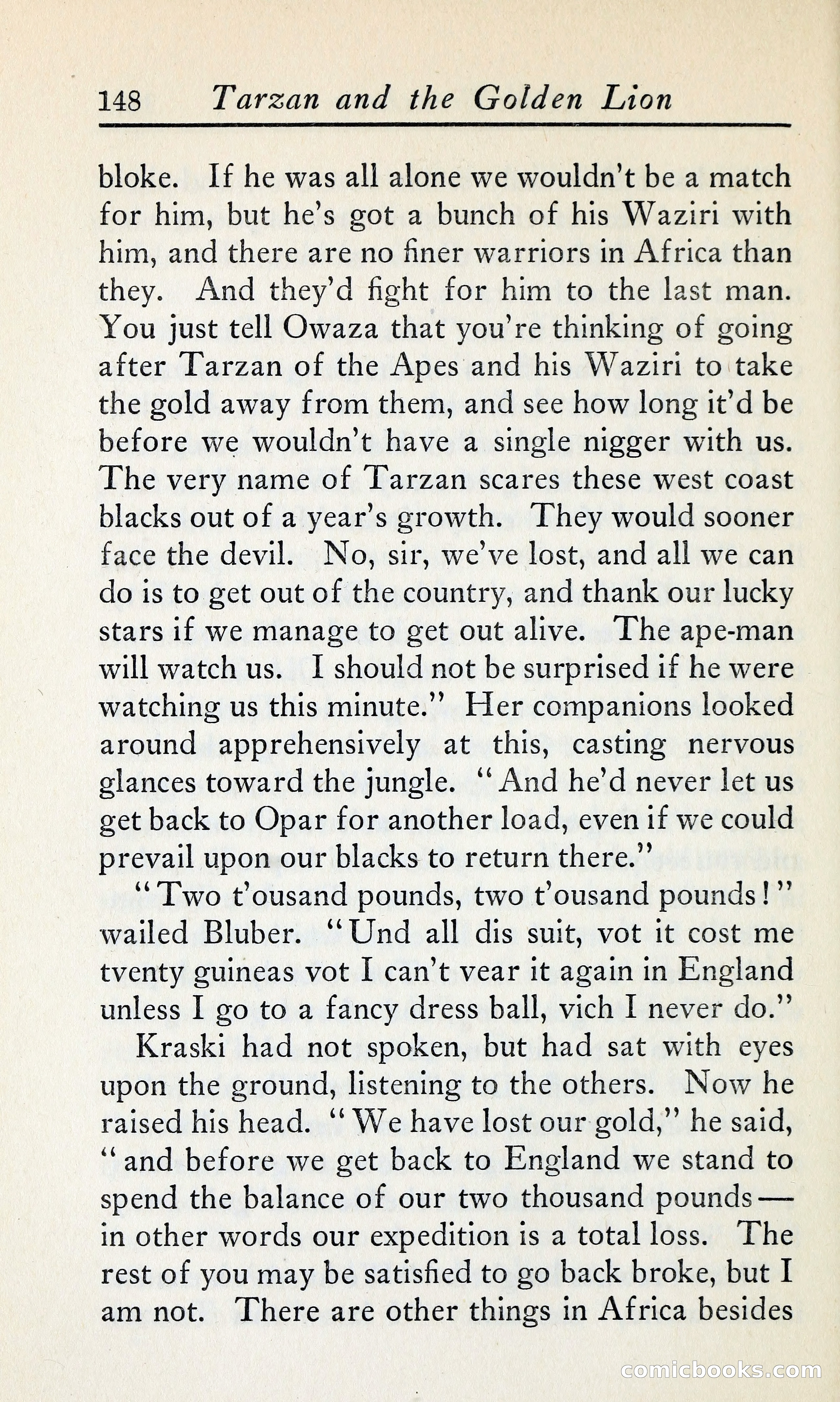 Tarzan and the Golden Lion — page 169 of 369