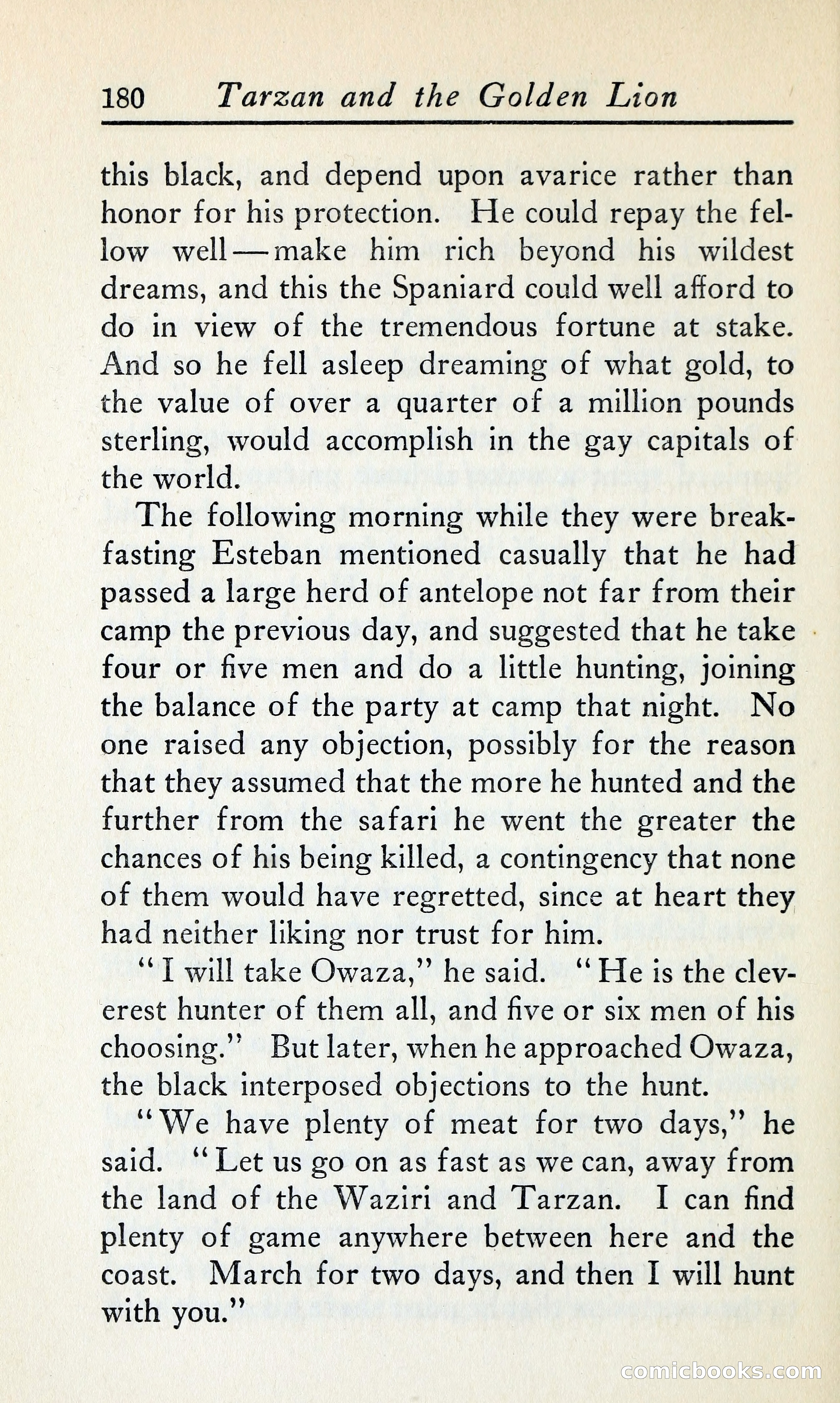 Tarzan and the Golden Lion — page 201 of 369