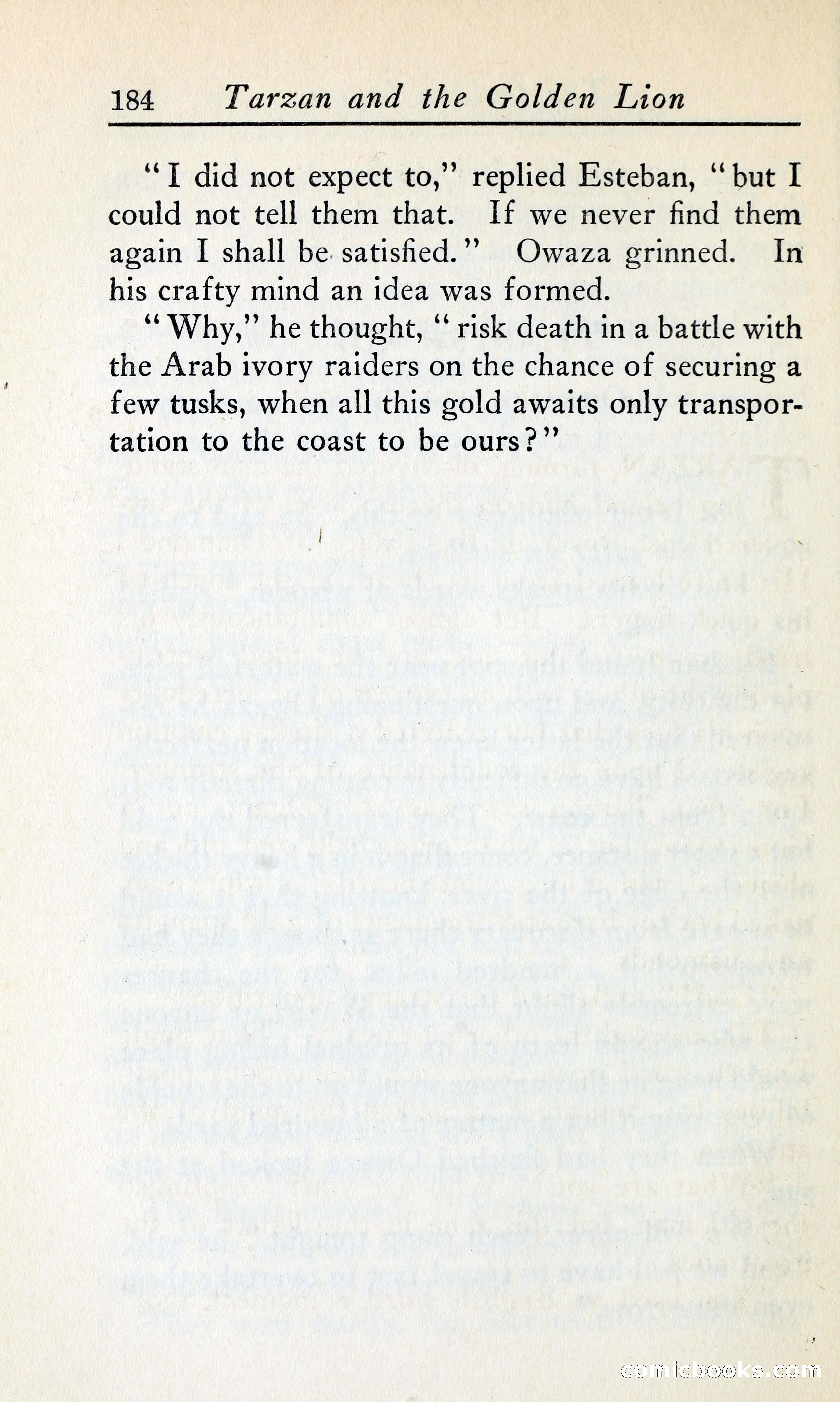 Tarzan and the Golden Lion — page 205 of 369