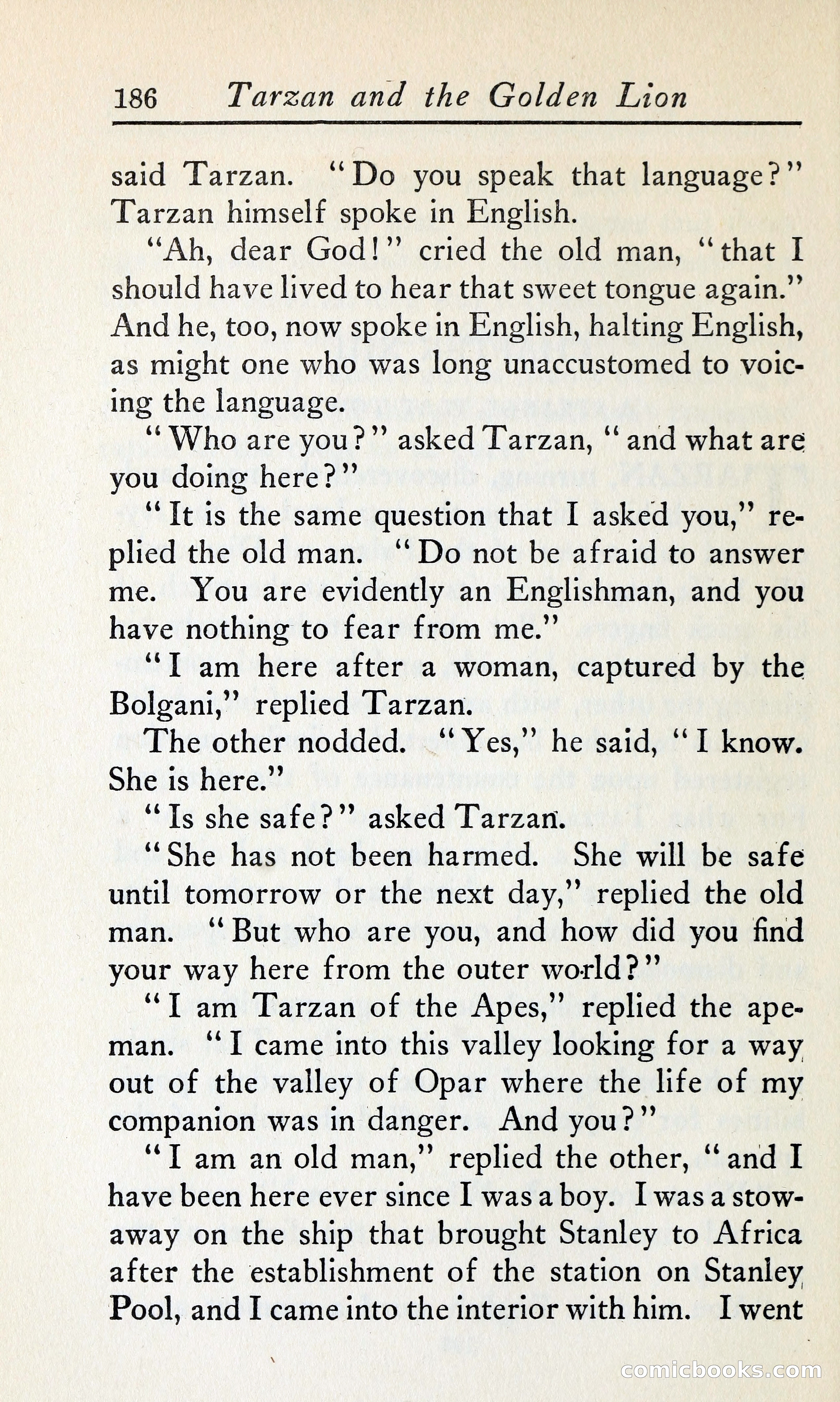 Tarzan and the Golden Lion — page 207 of 369