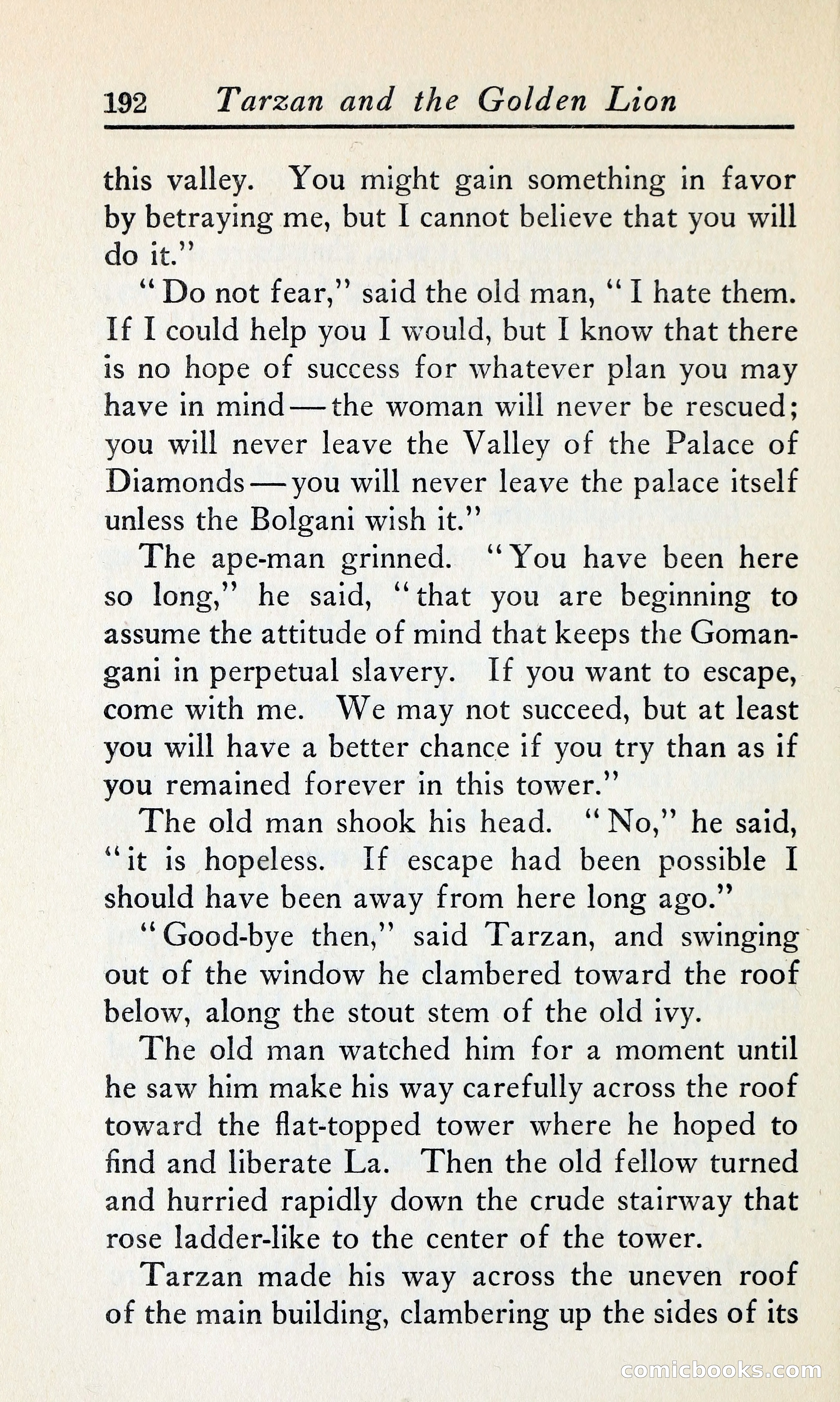 Tarzan and the Golden Lion — page 215 of 369