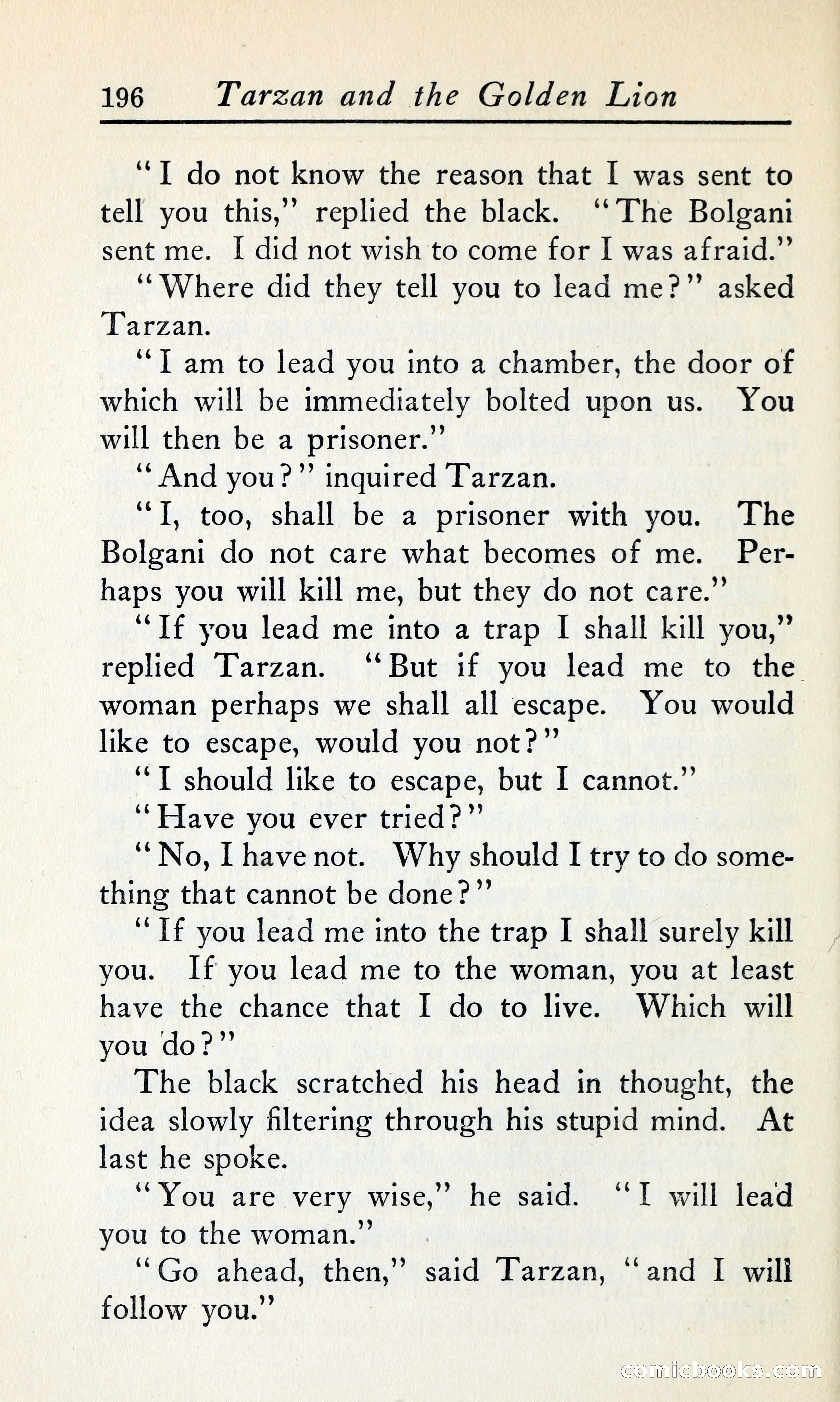 Tarzan and the Golden Lion — page 219 of 369