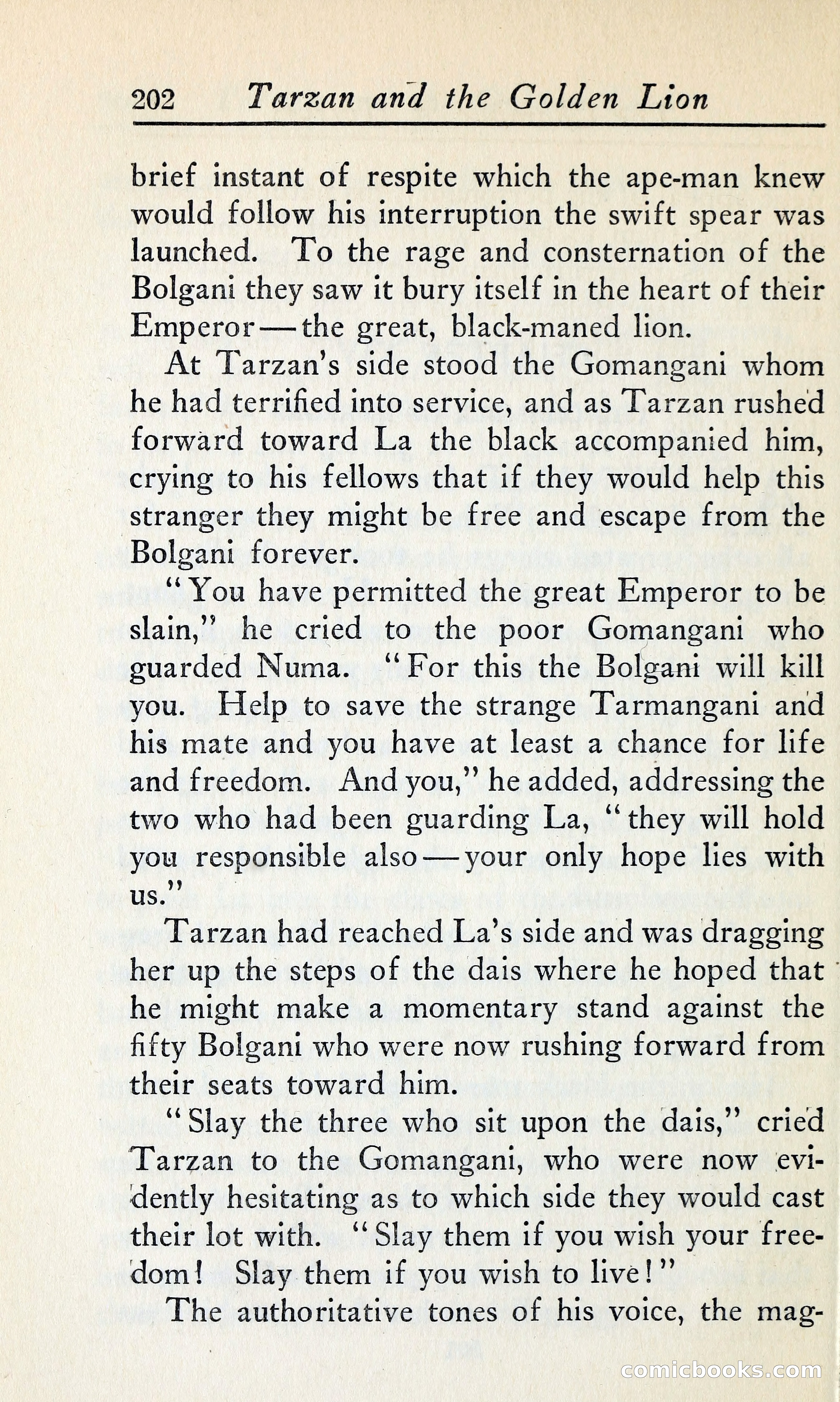 Tarzan and the Golden Lion — page 225 of 369
