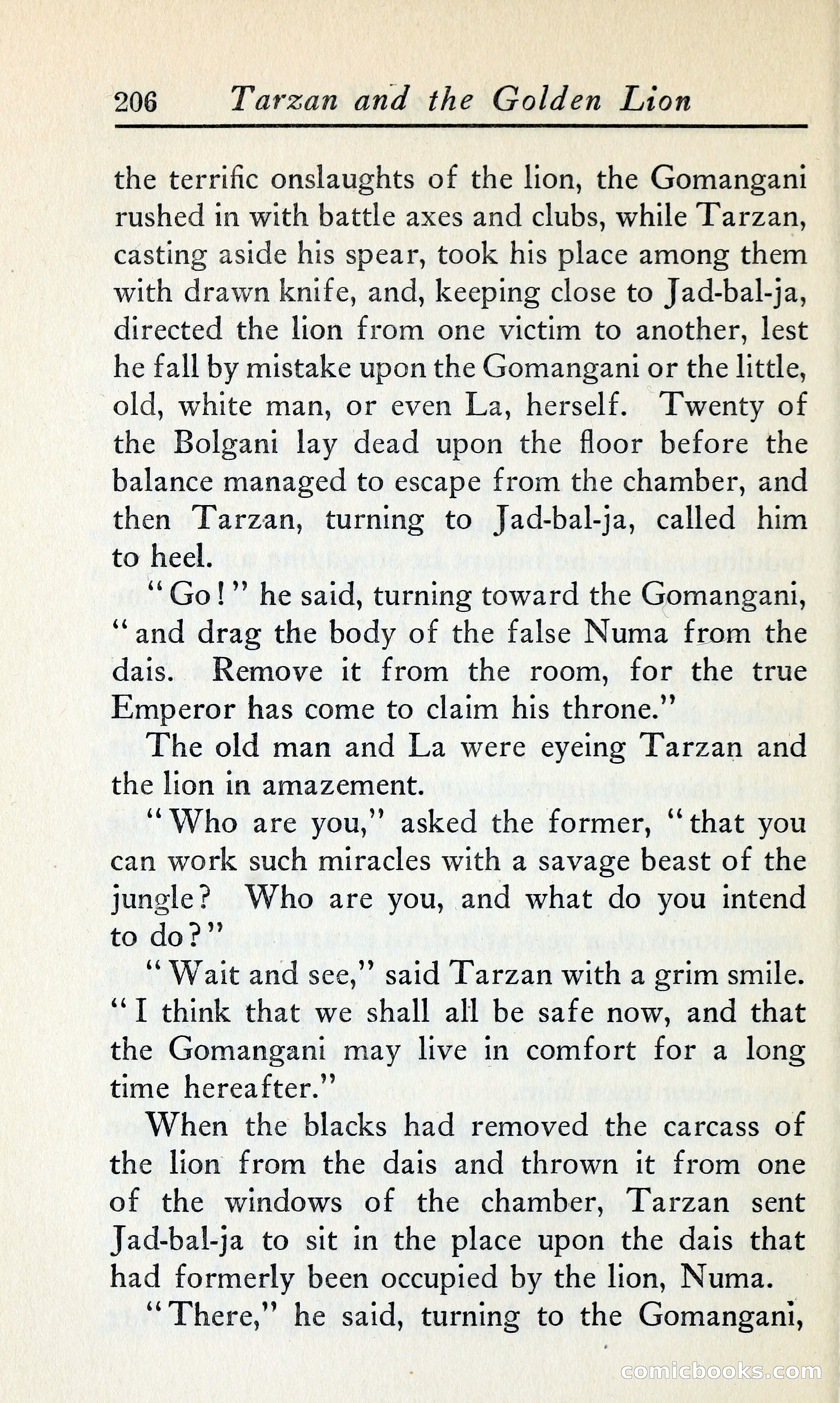 Tarzan and the Golden Lion — page 229 of 369