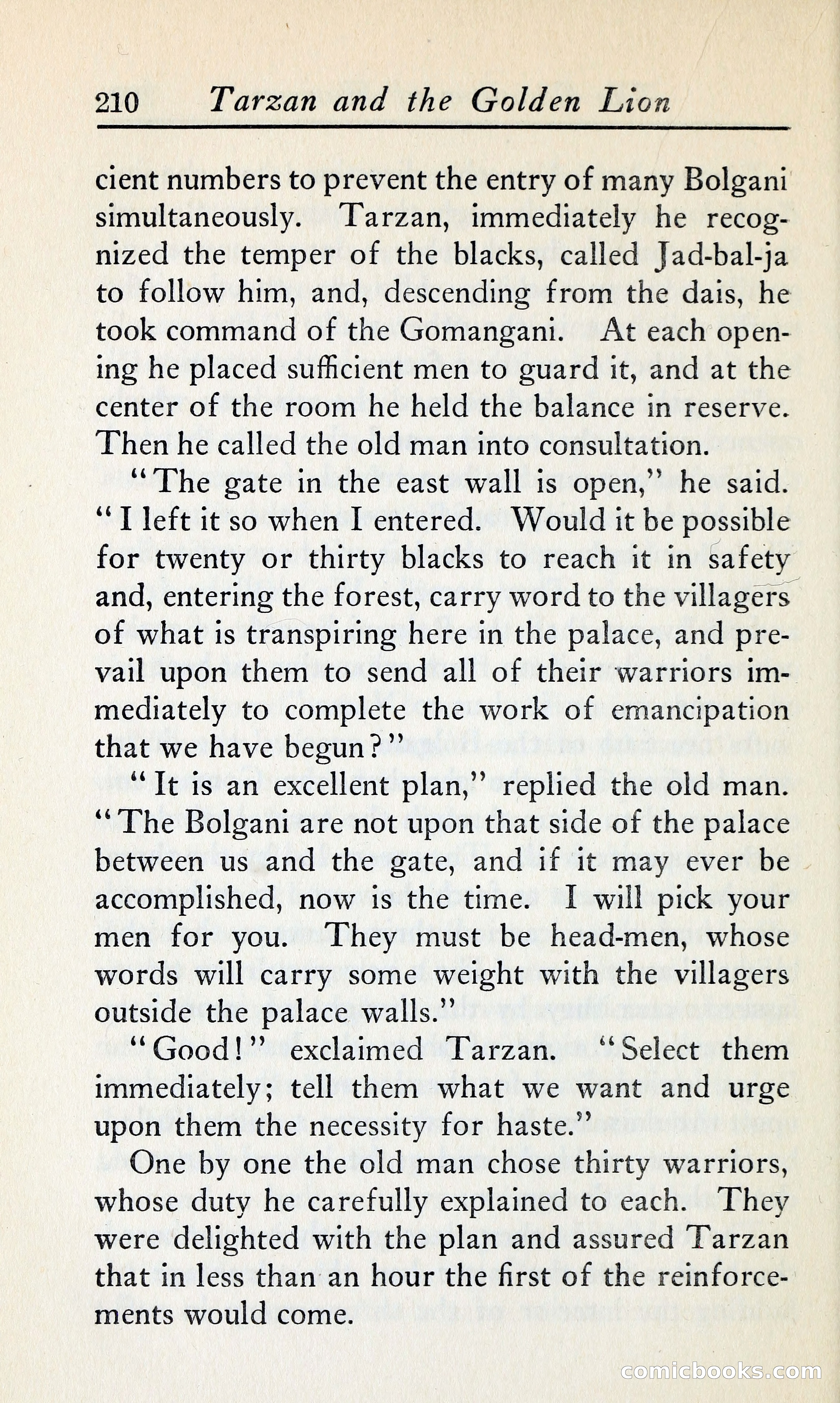 Tarzan and the Golden Lion — page 233 of 369