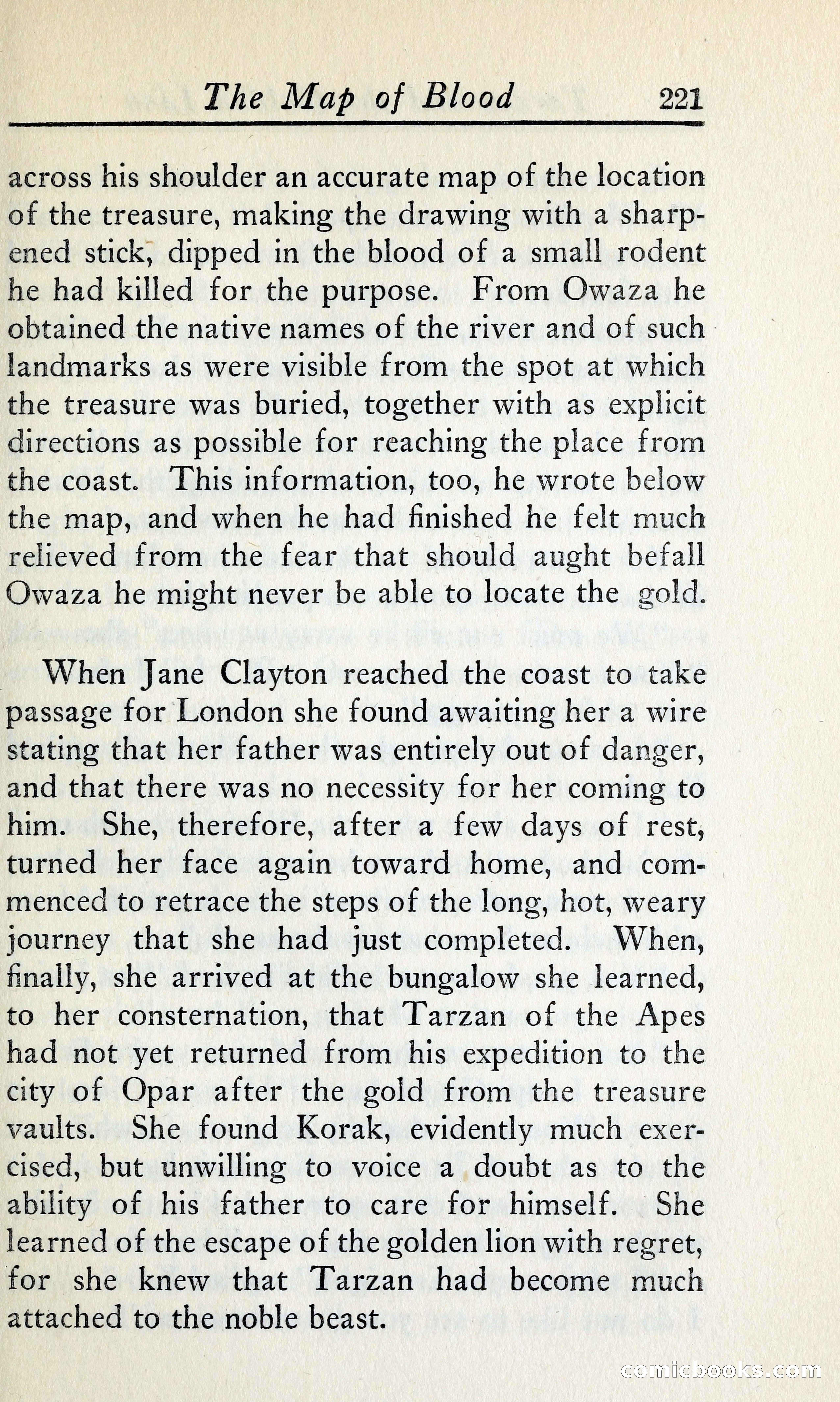 Tarzan and the Golden Lion — page 244 of 369