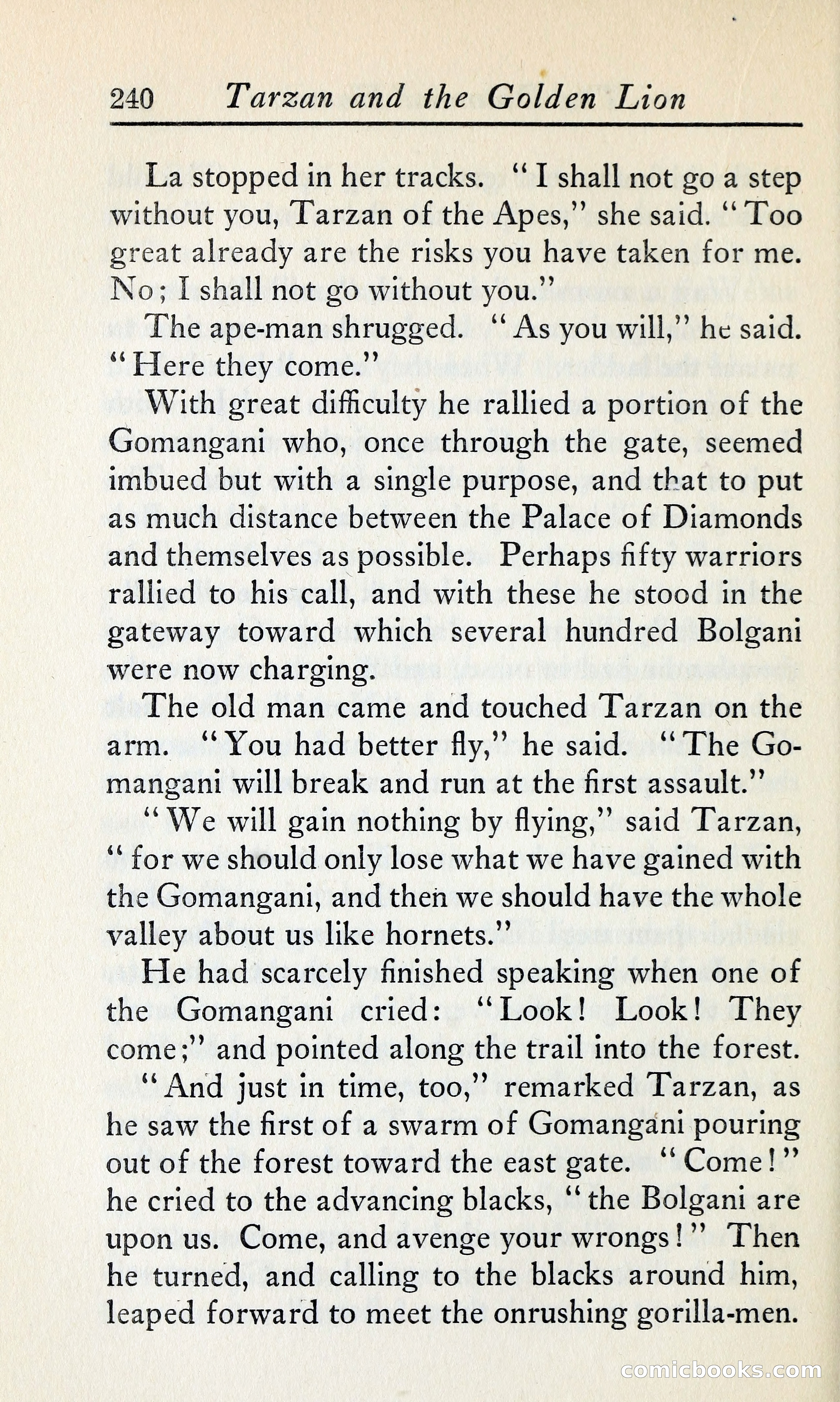 Tarzan and the Golden Lion — page 263 of 369
