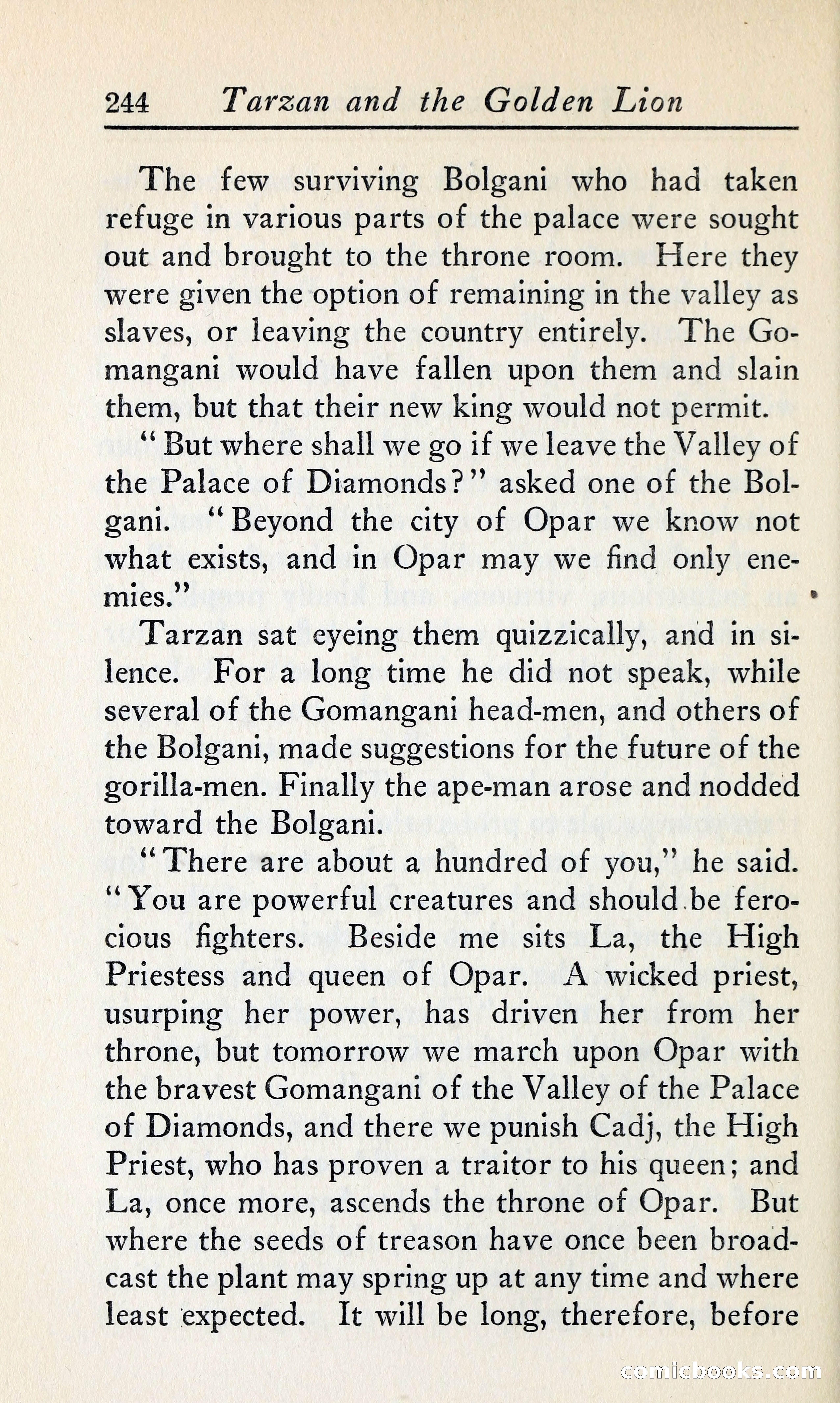 Tarzan and the Golden Lion — page 267 of 369