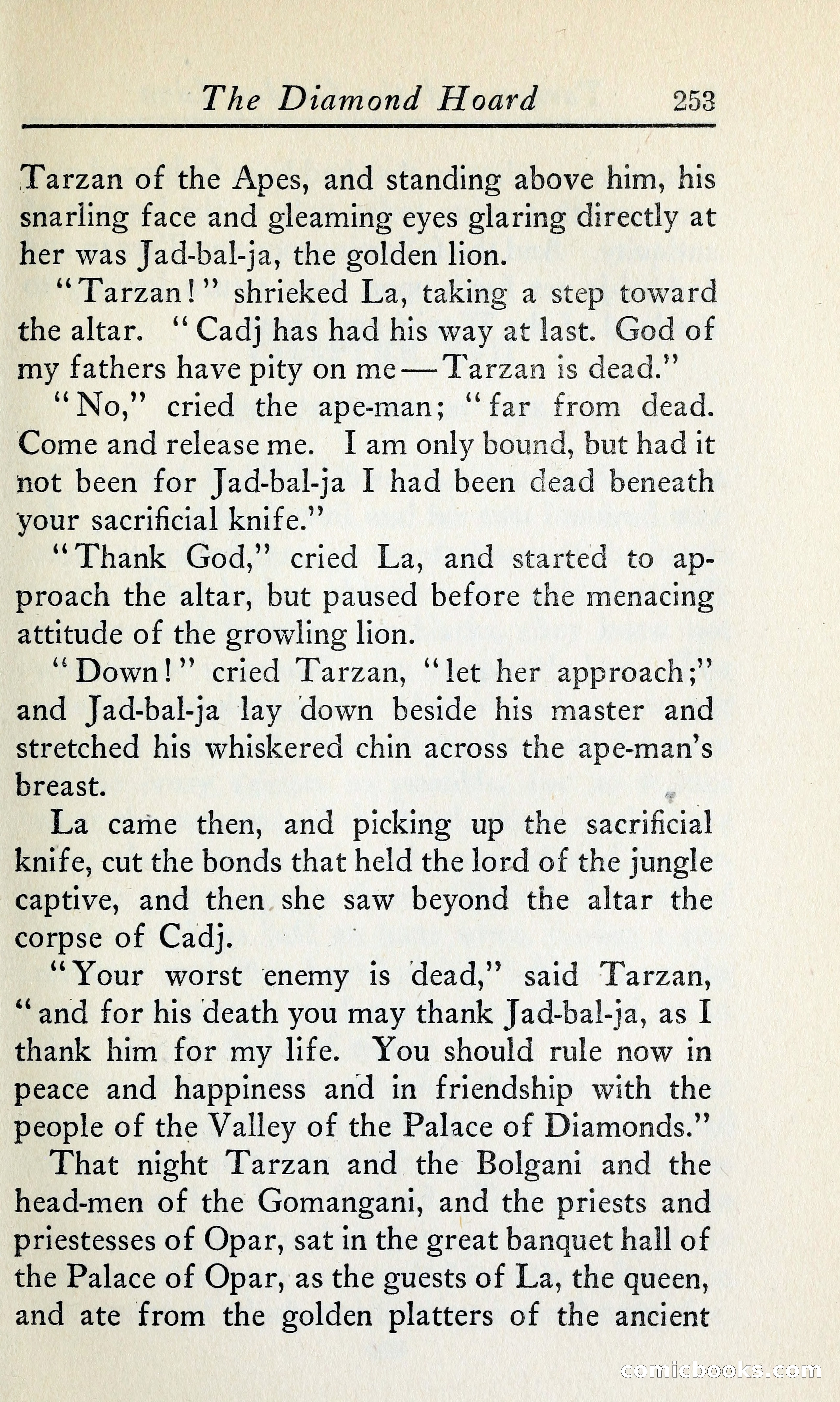Tarzan and the Golden Lion — page 278 of 369
