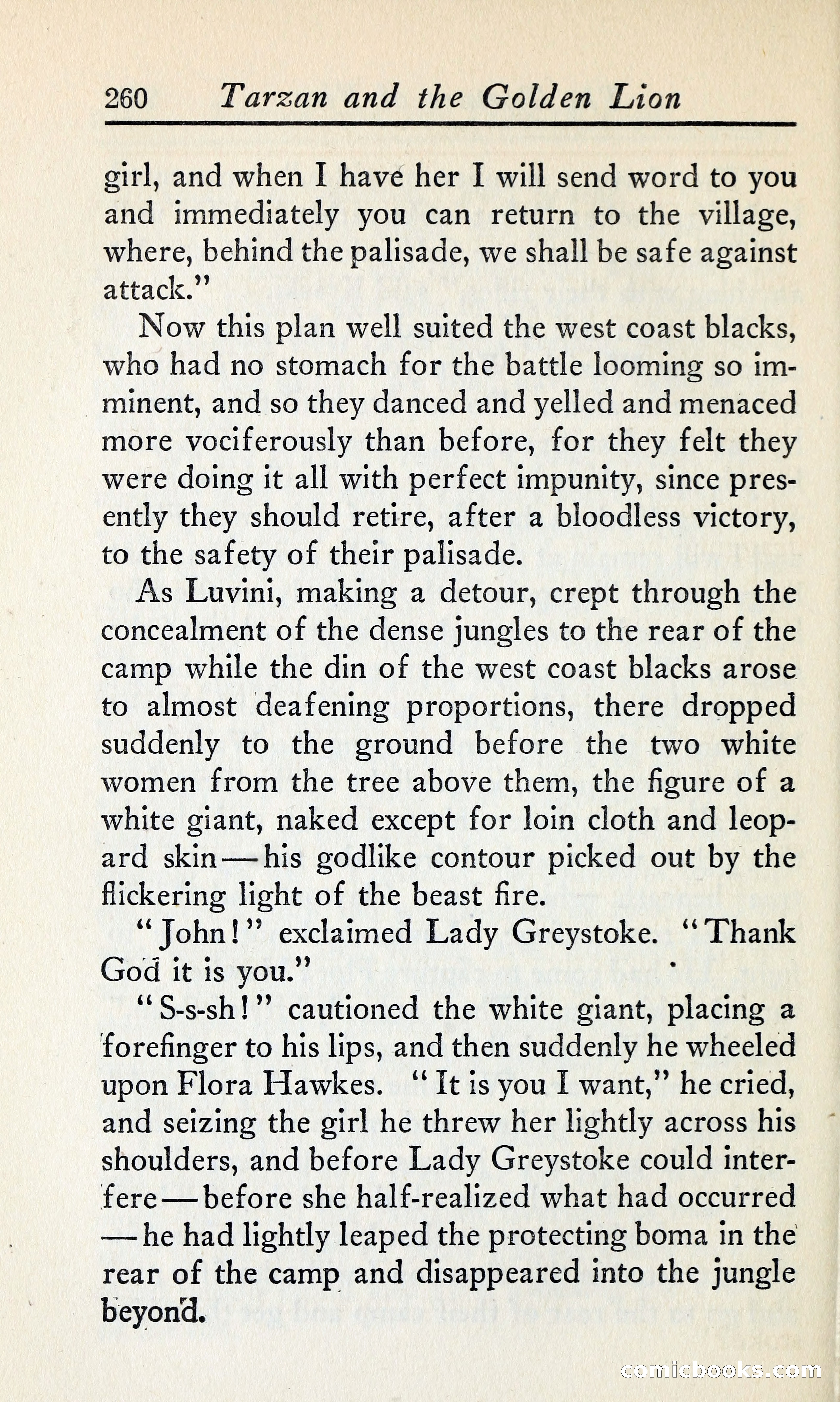 Tarzan and the Golden Lion — page 285 of 369