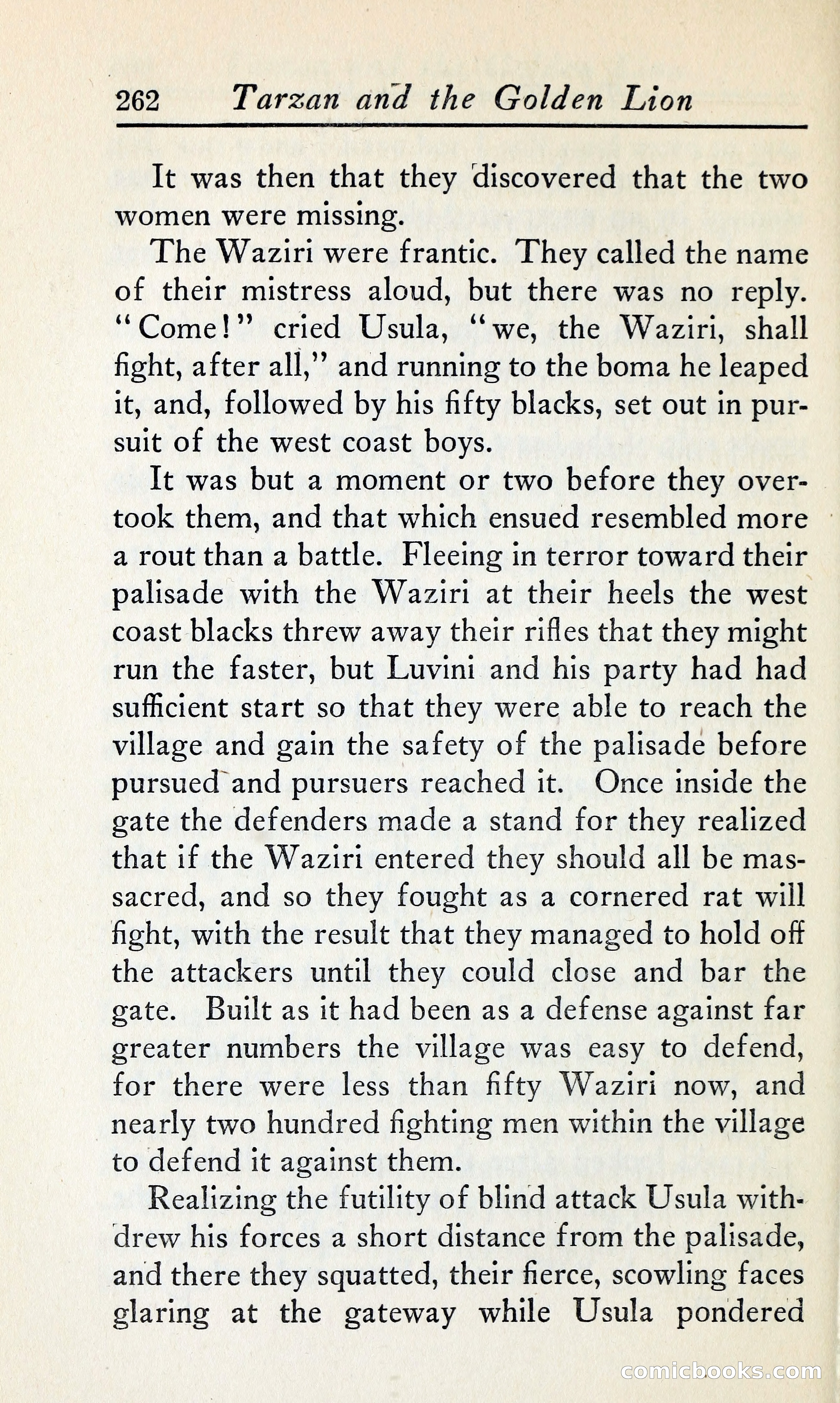 Tarzan and the Golden Lion — page 287 of 369