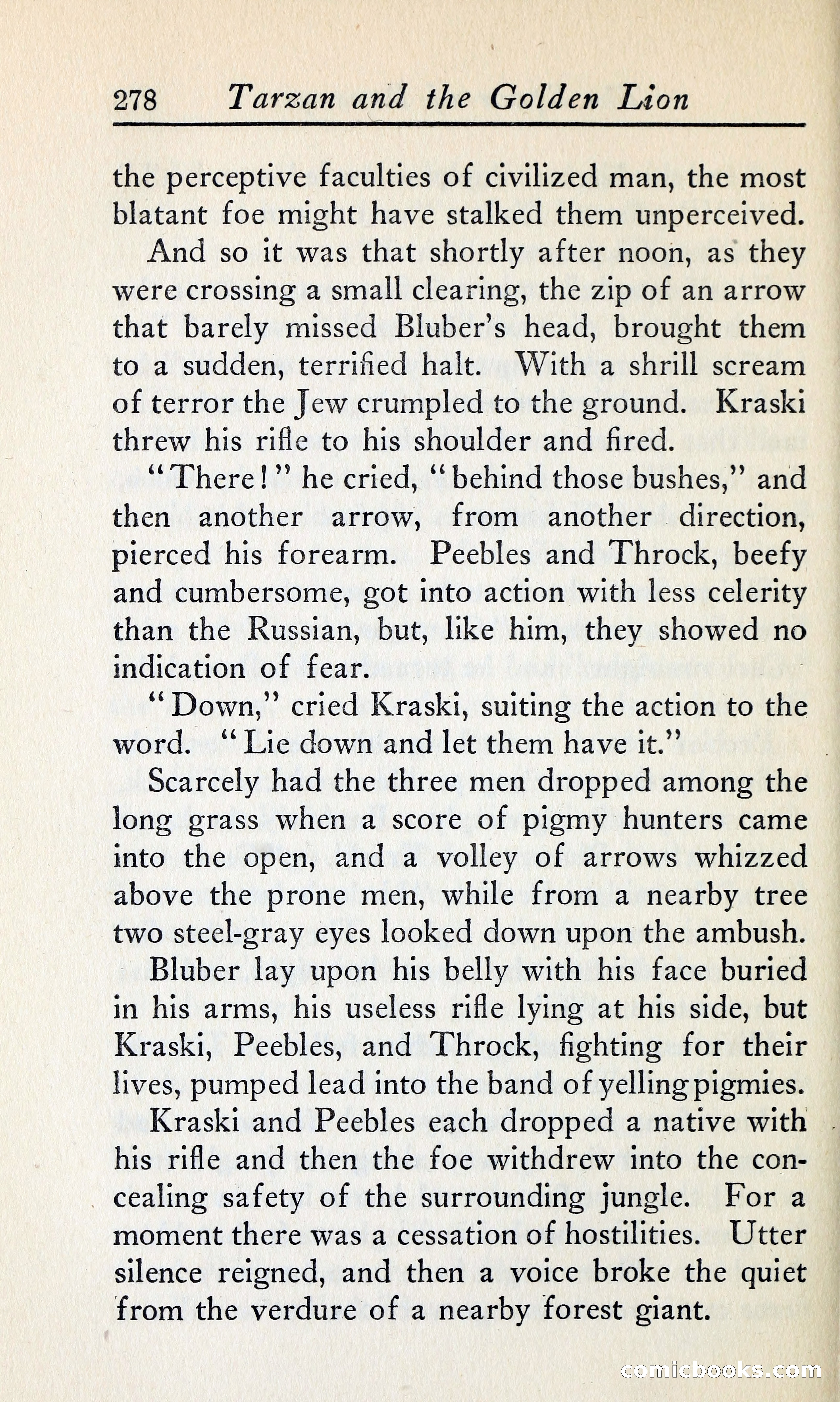 Tarzan and the Golden Lion — page 305 of 369