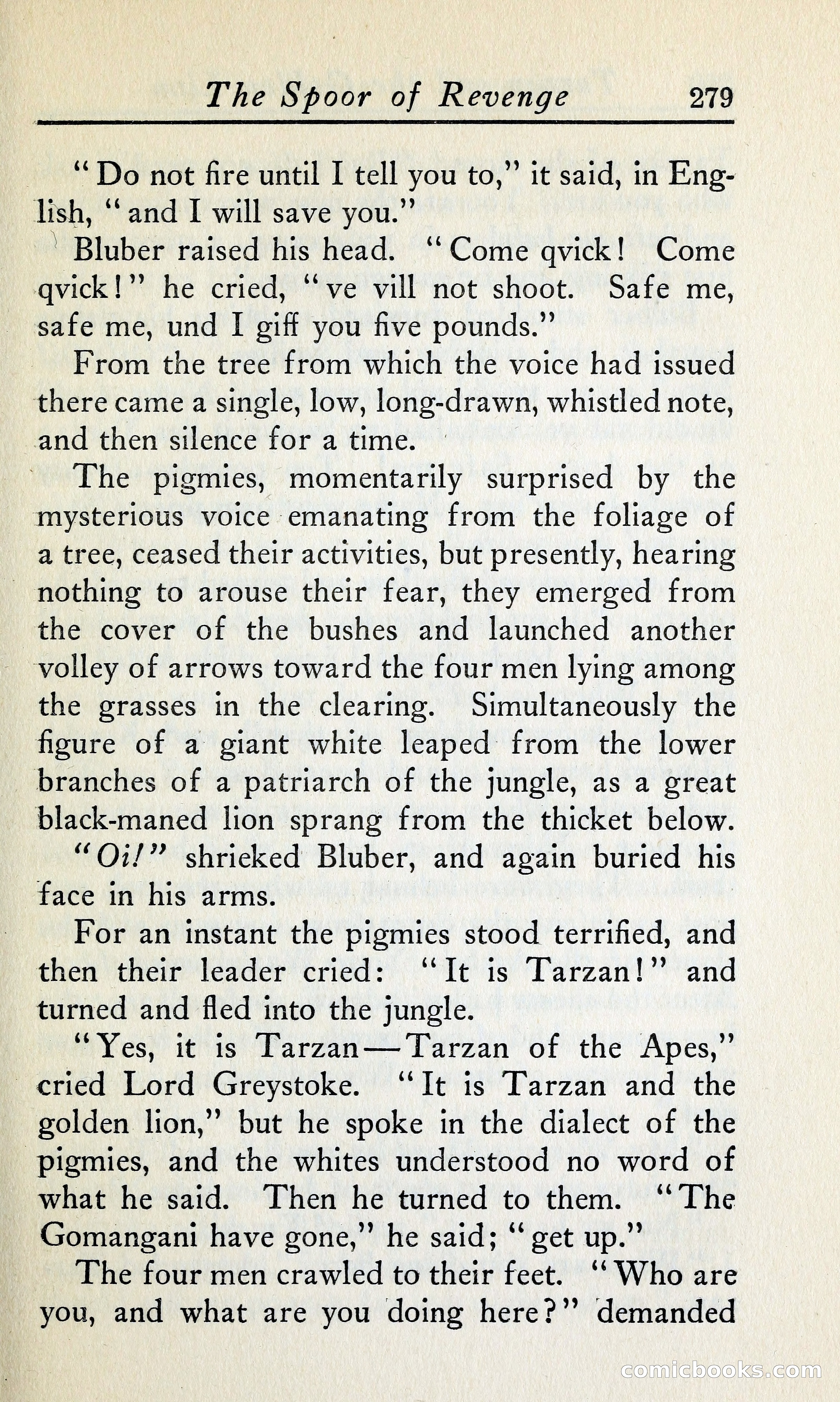 Tarzan and the Golden Lion — page 306 of 369