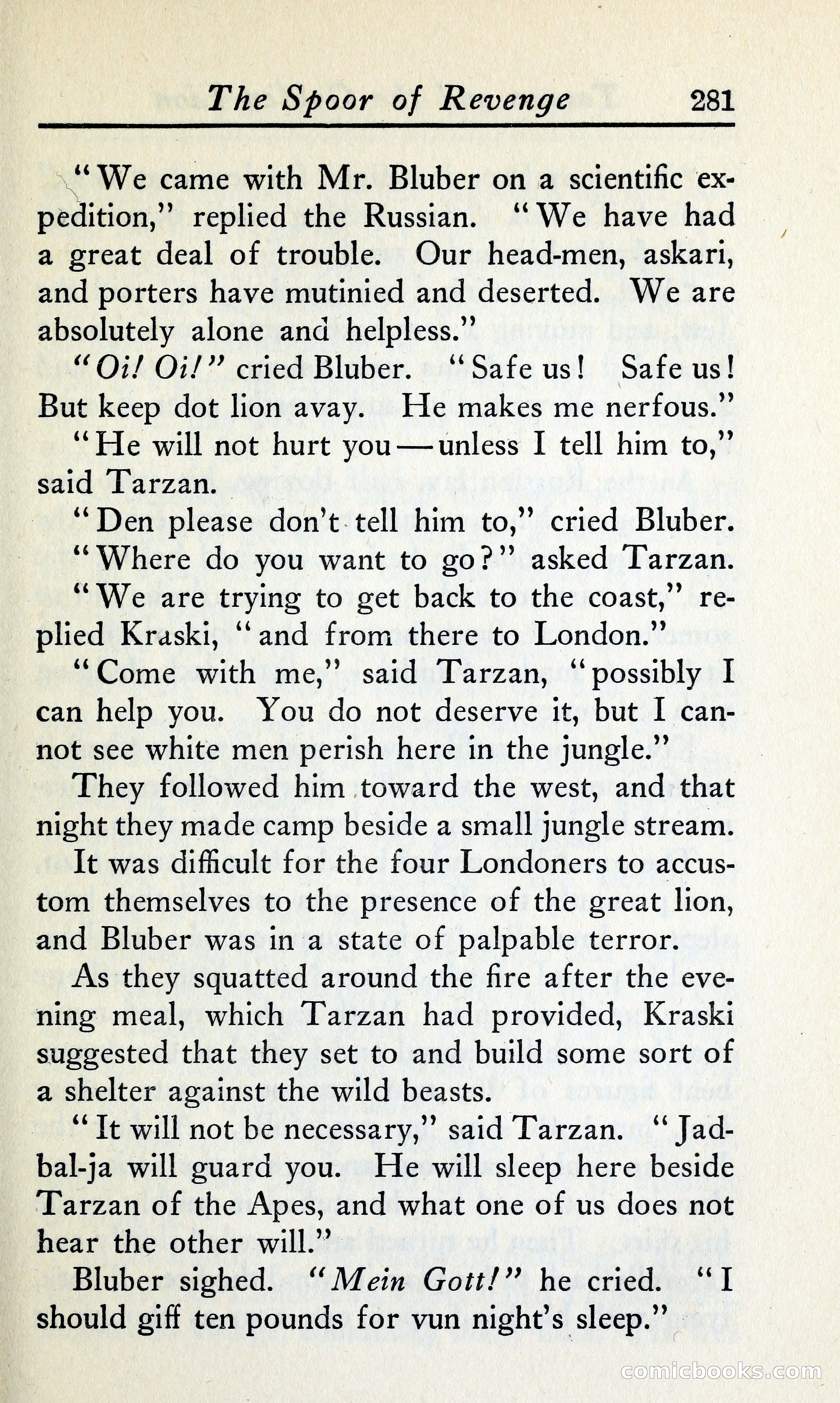 Tarzan and the Golden Lion — page 308 of 369