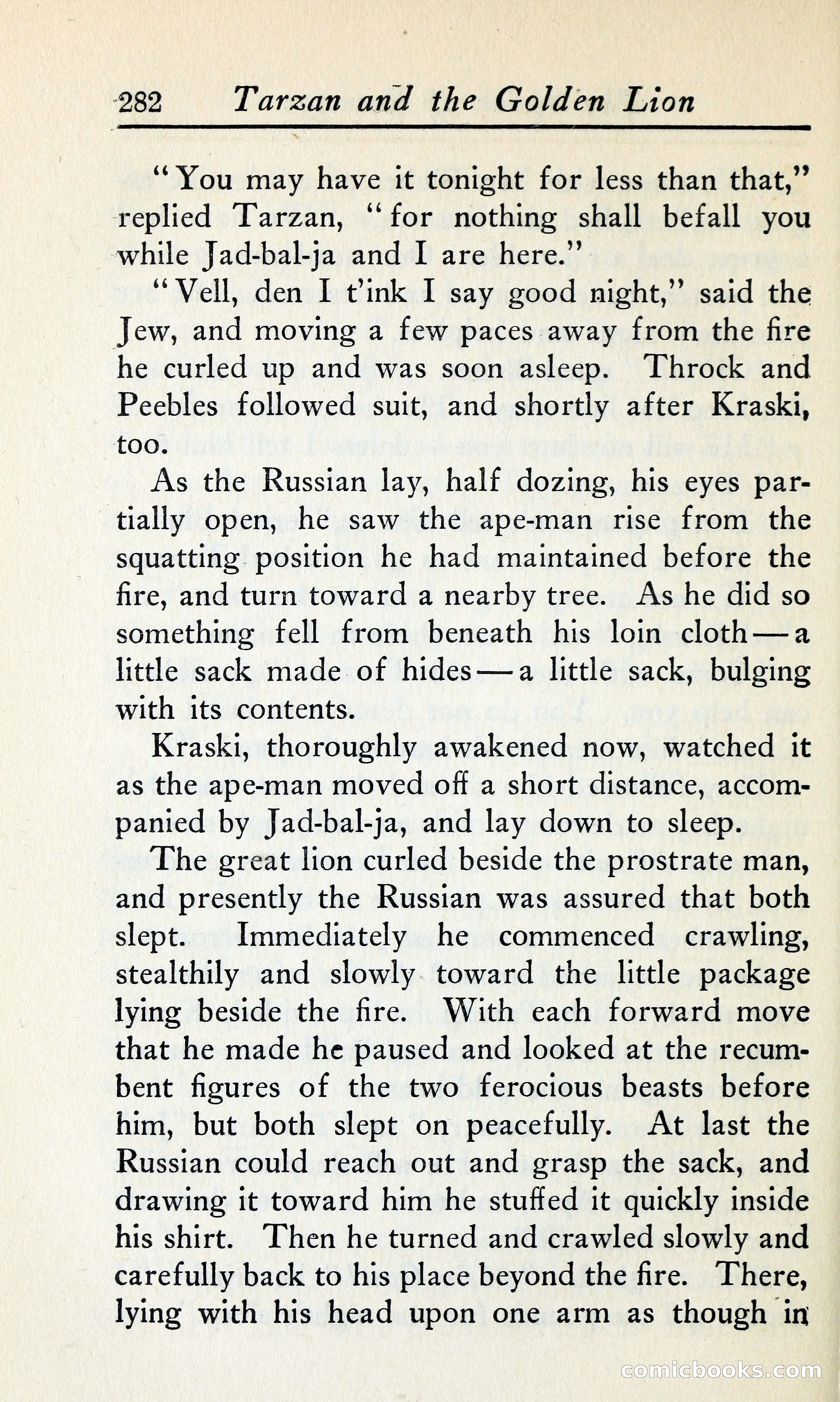 Tarzan and the Golden Lion — page 309 of 369