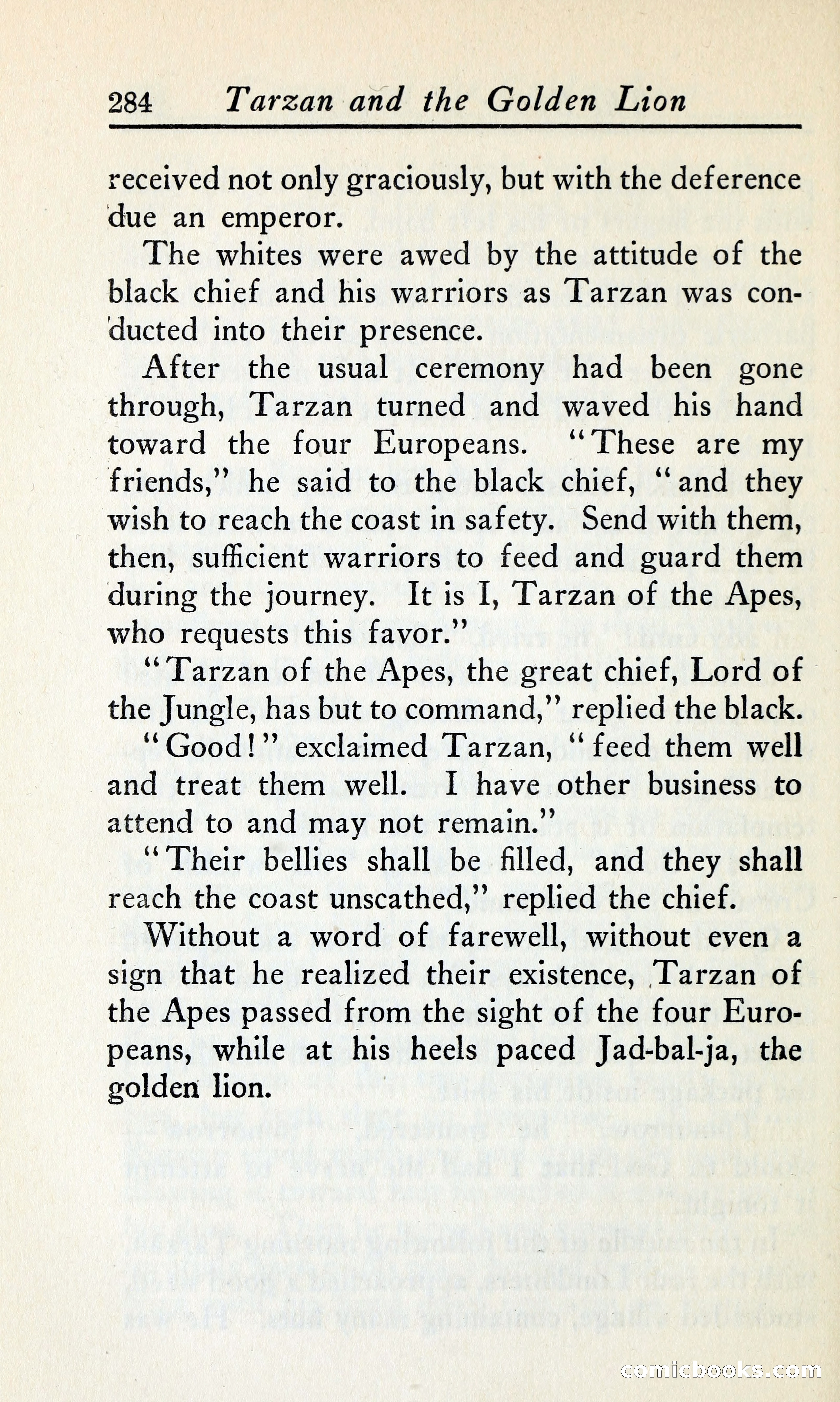 Tarzan and the Golden Lion — page 311 of 369