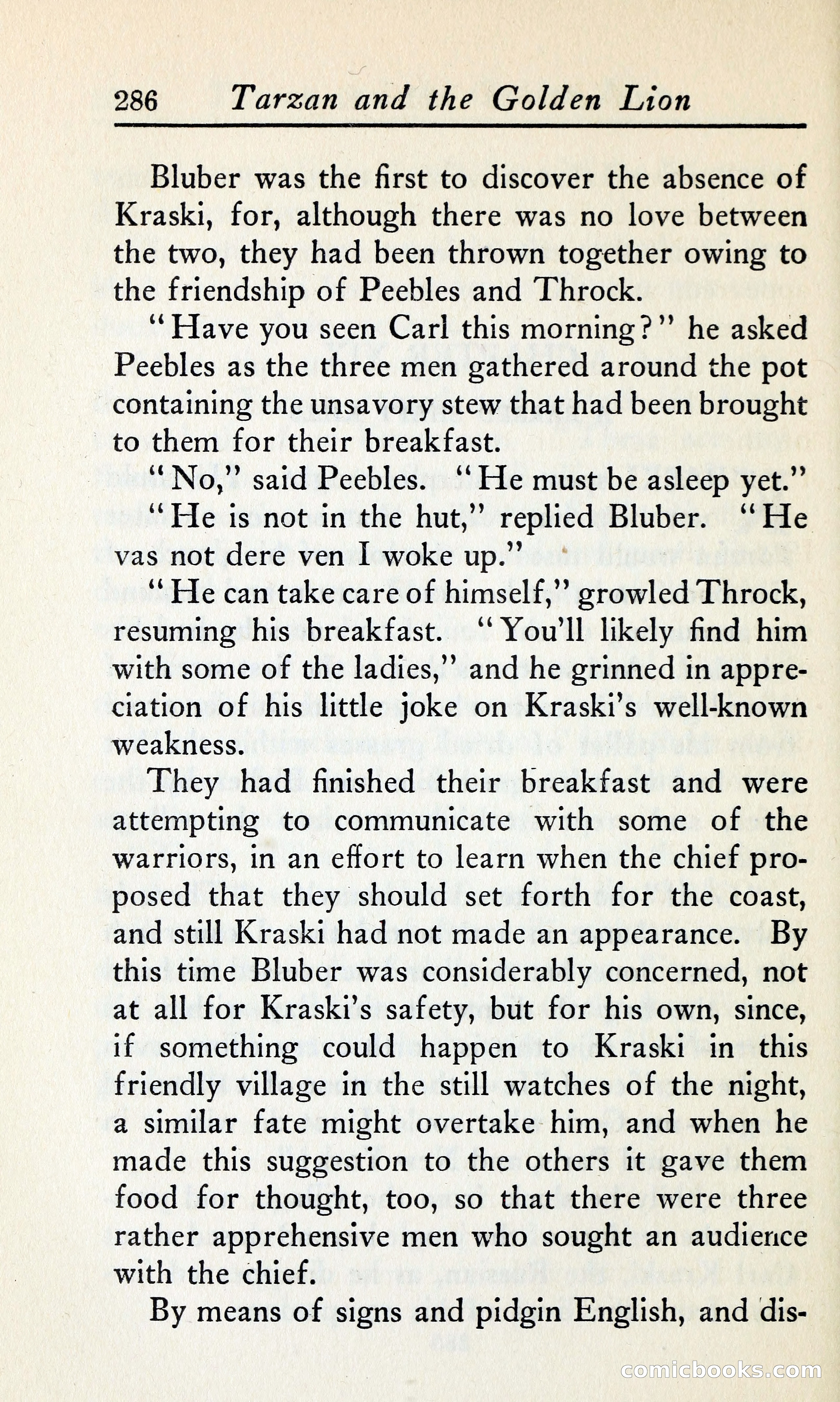 Tarzan and the Golden Lion — page 313 of 369
