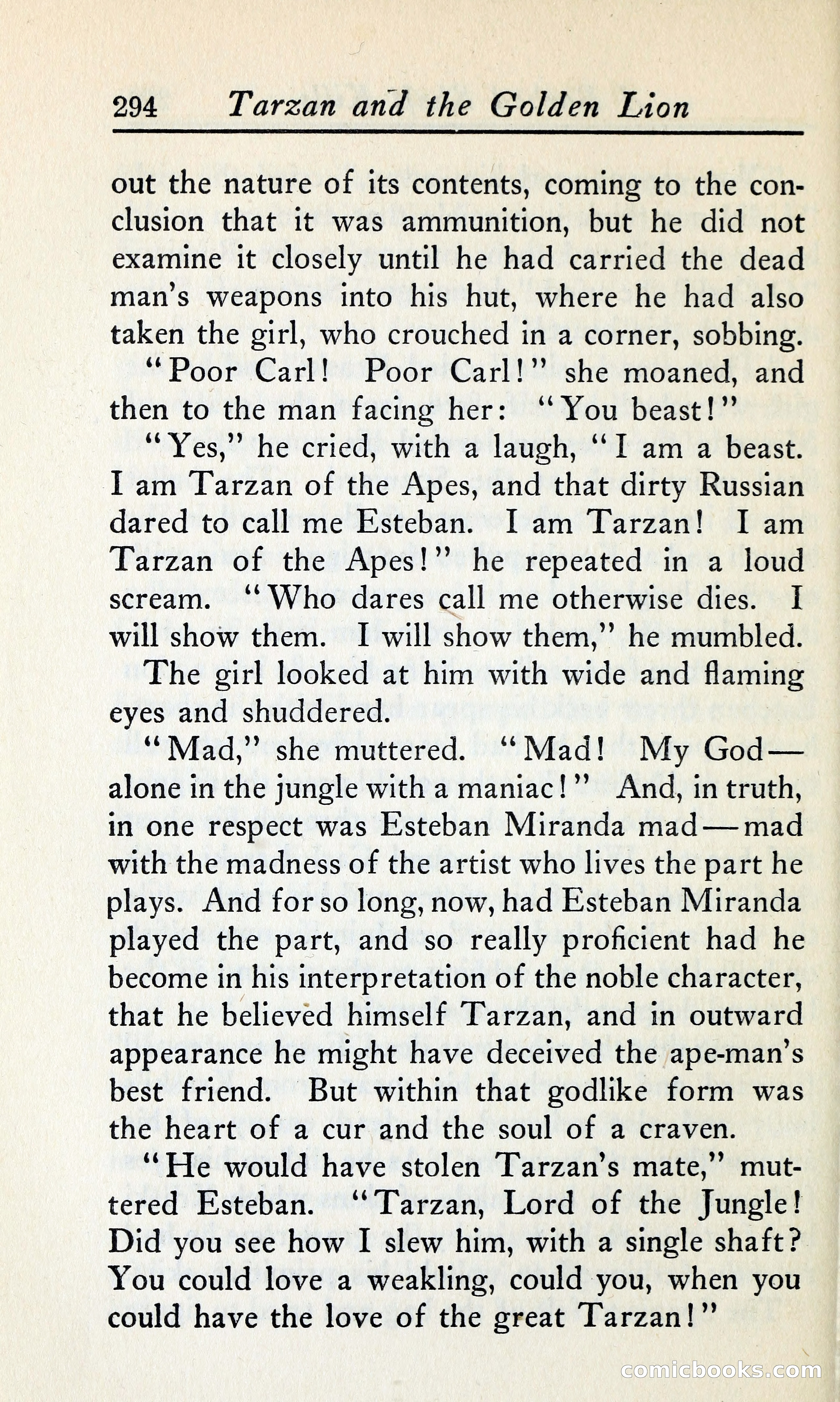 Tarzan and the Golden Lion — page 321 of 369