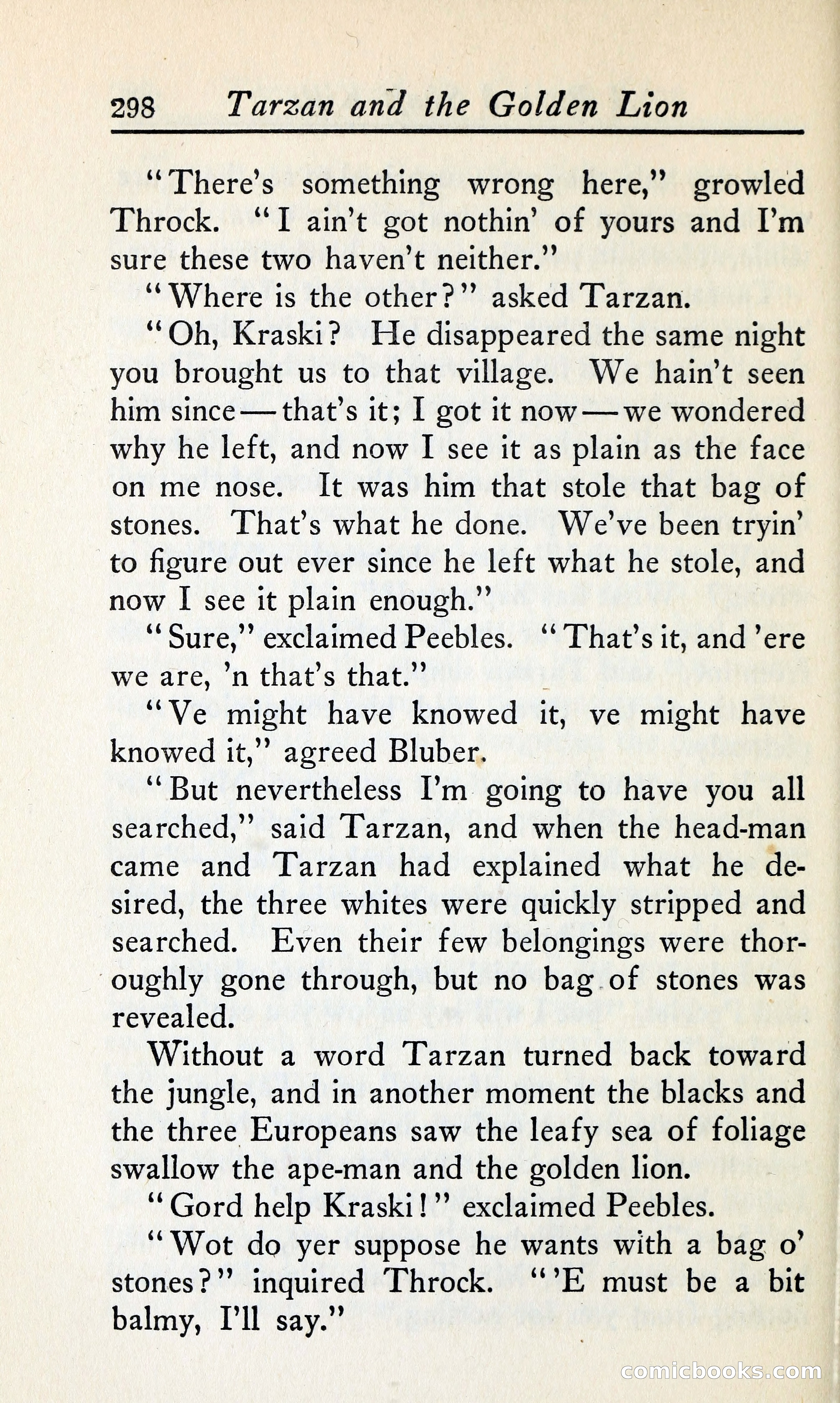 Tarzan and the Golden Lion — page 325 of 369