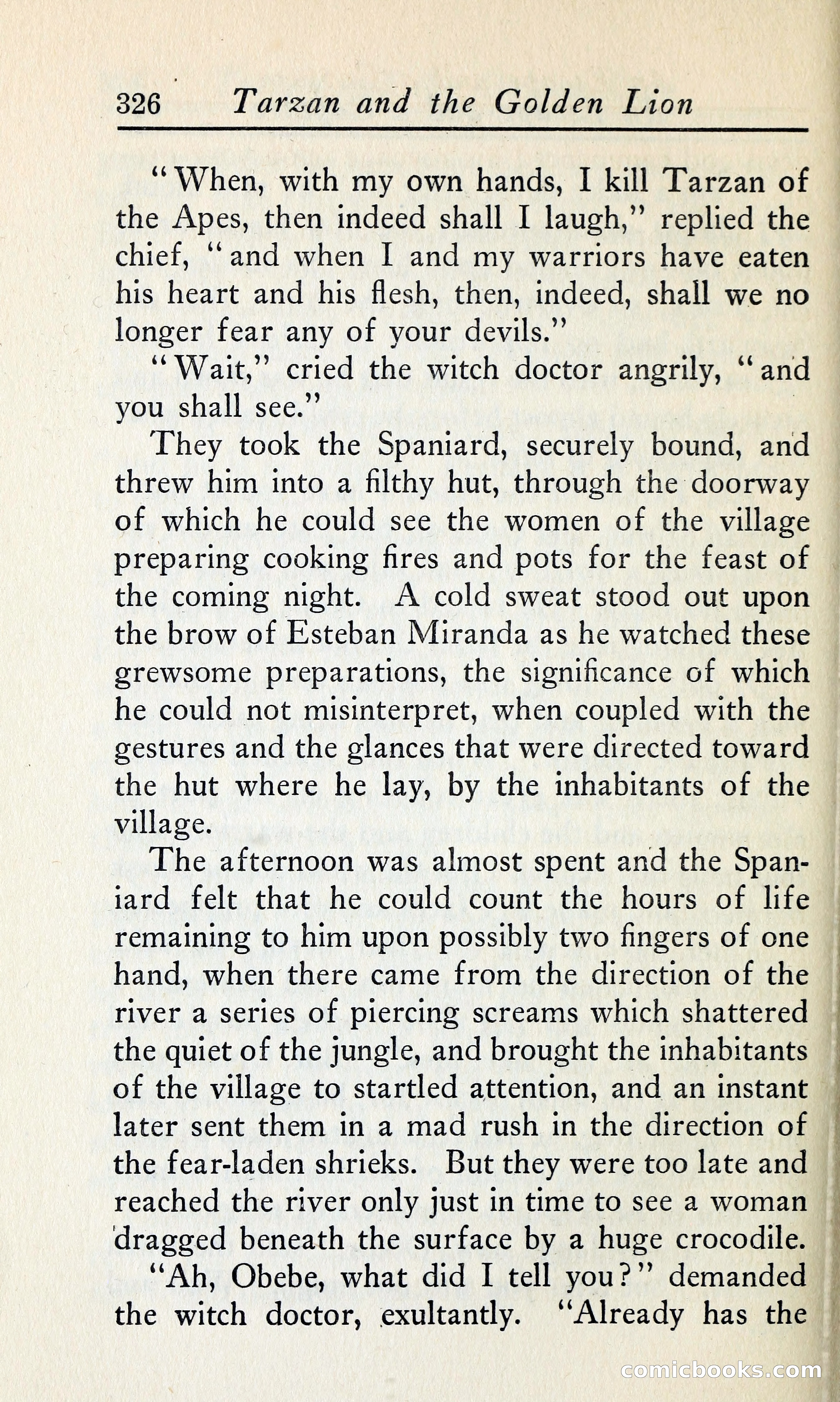 Tarzan and the Golden Lion — page 355 of 369