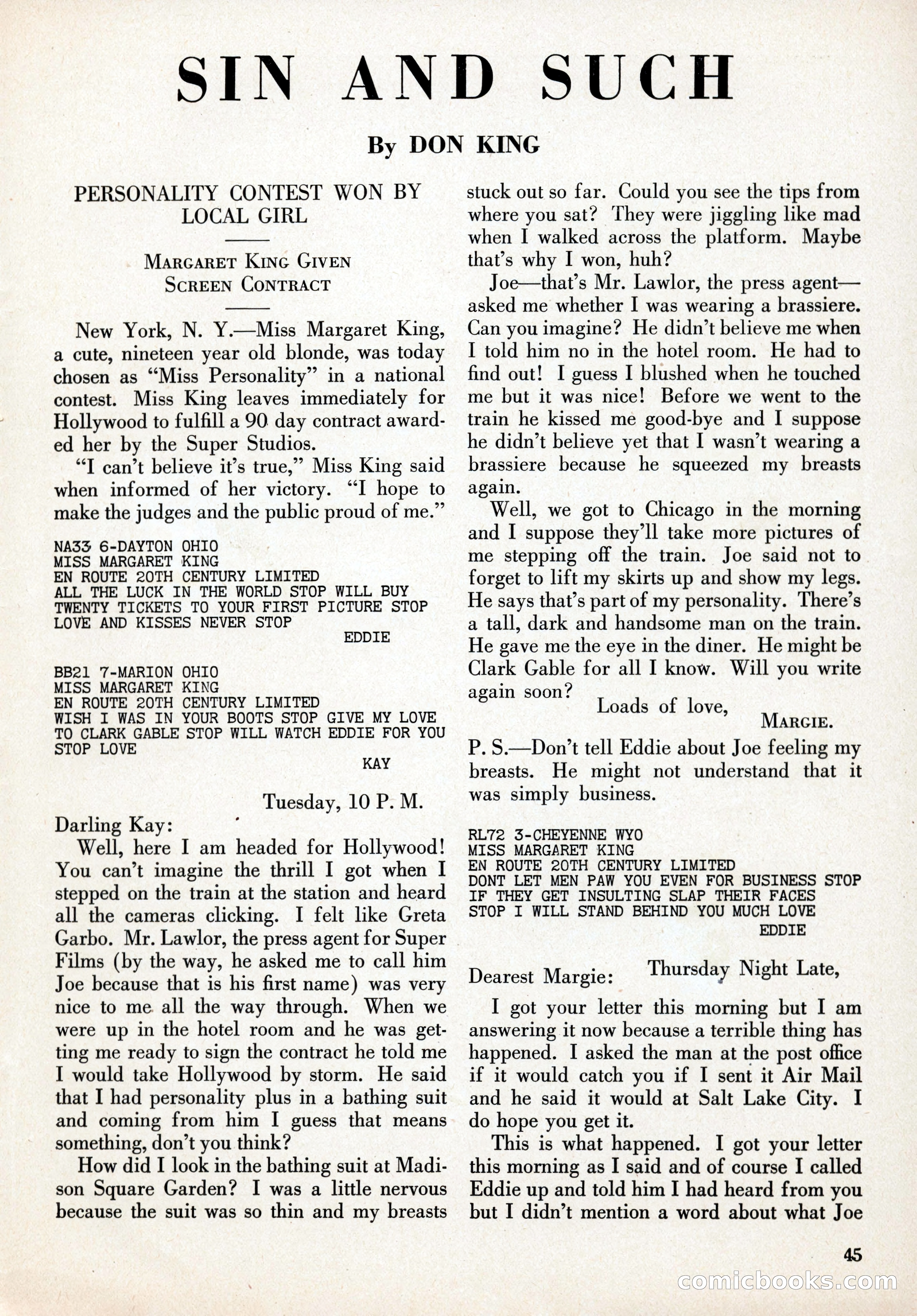 Tattle Tales, February 1936 — page 47 of 69
