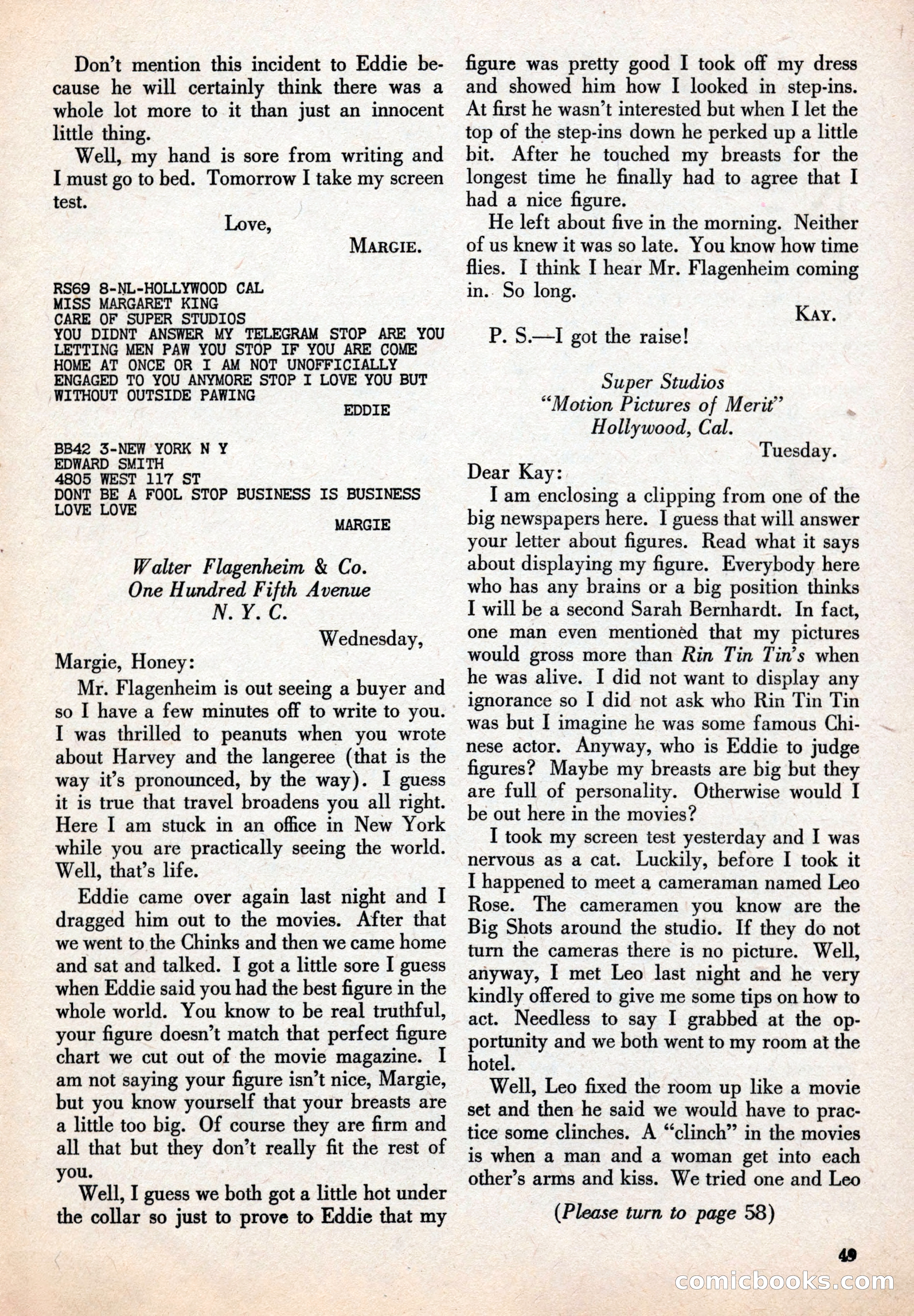 Tattle Tales, February 1936 — page 51 of 69