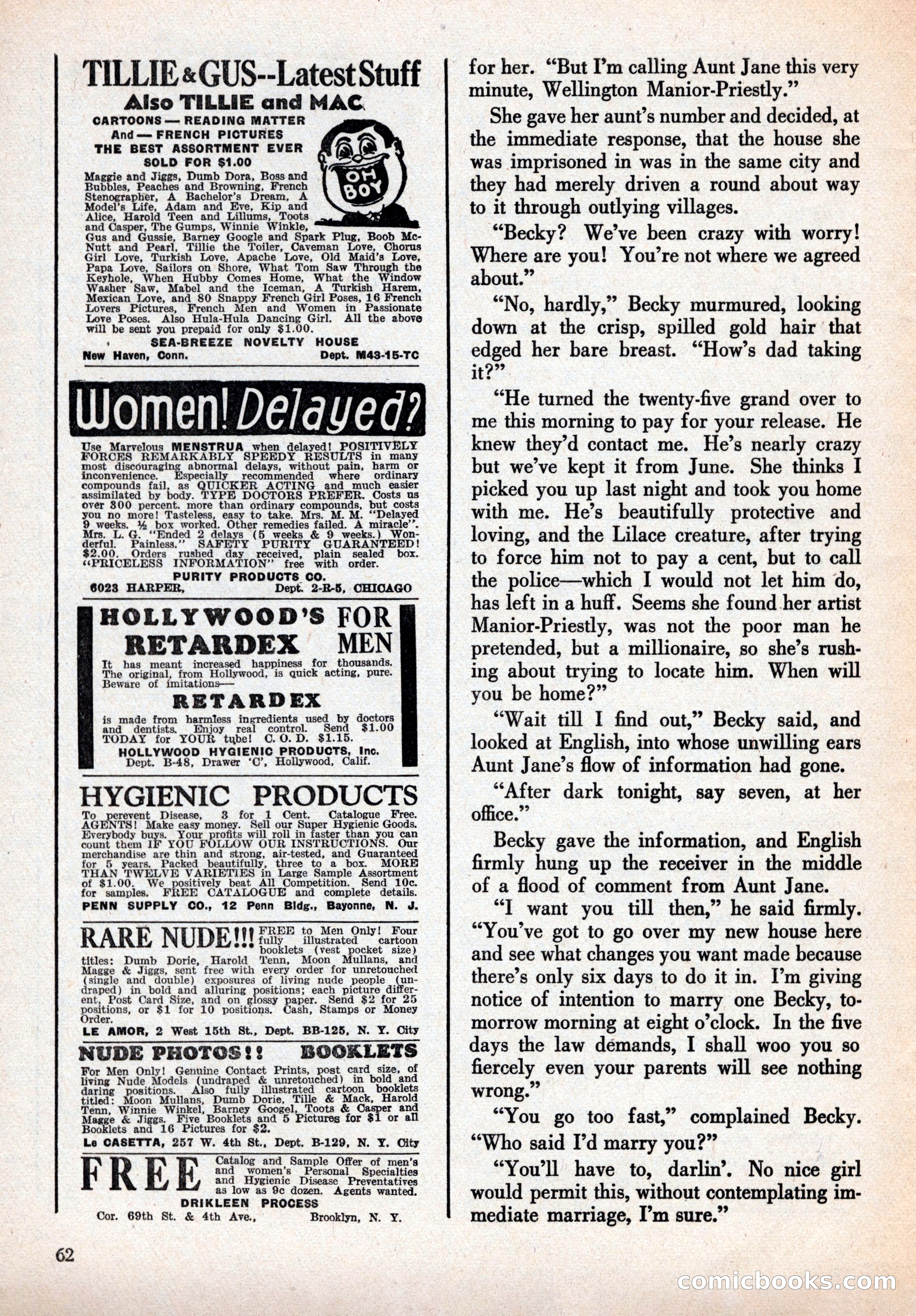 Tattle Tales, February 1936 — page 64 of 69