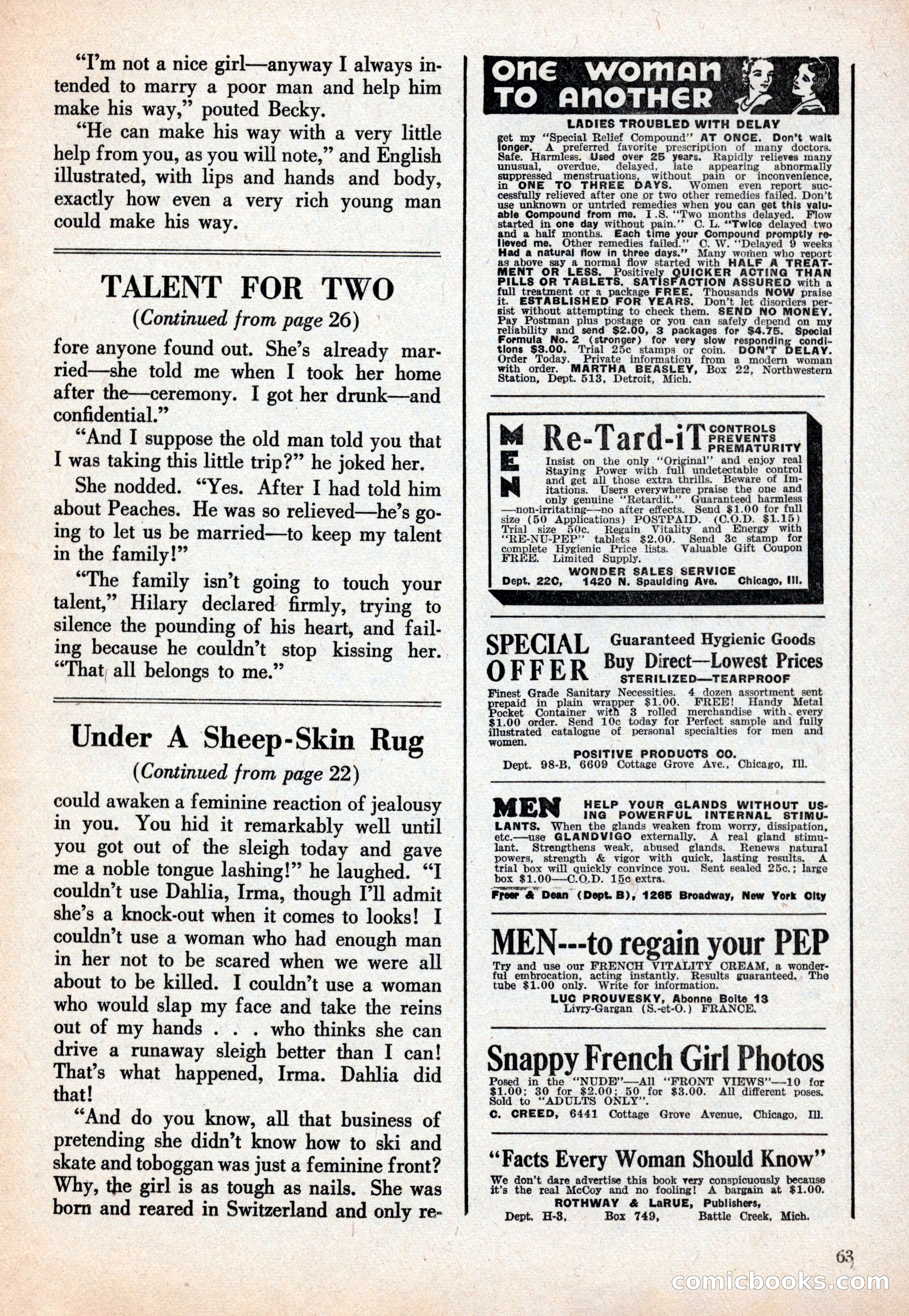 Tattle Tales, February 1936 — page 65 of 69