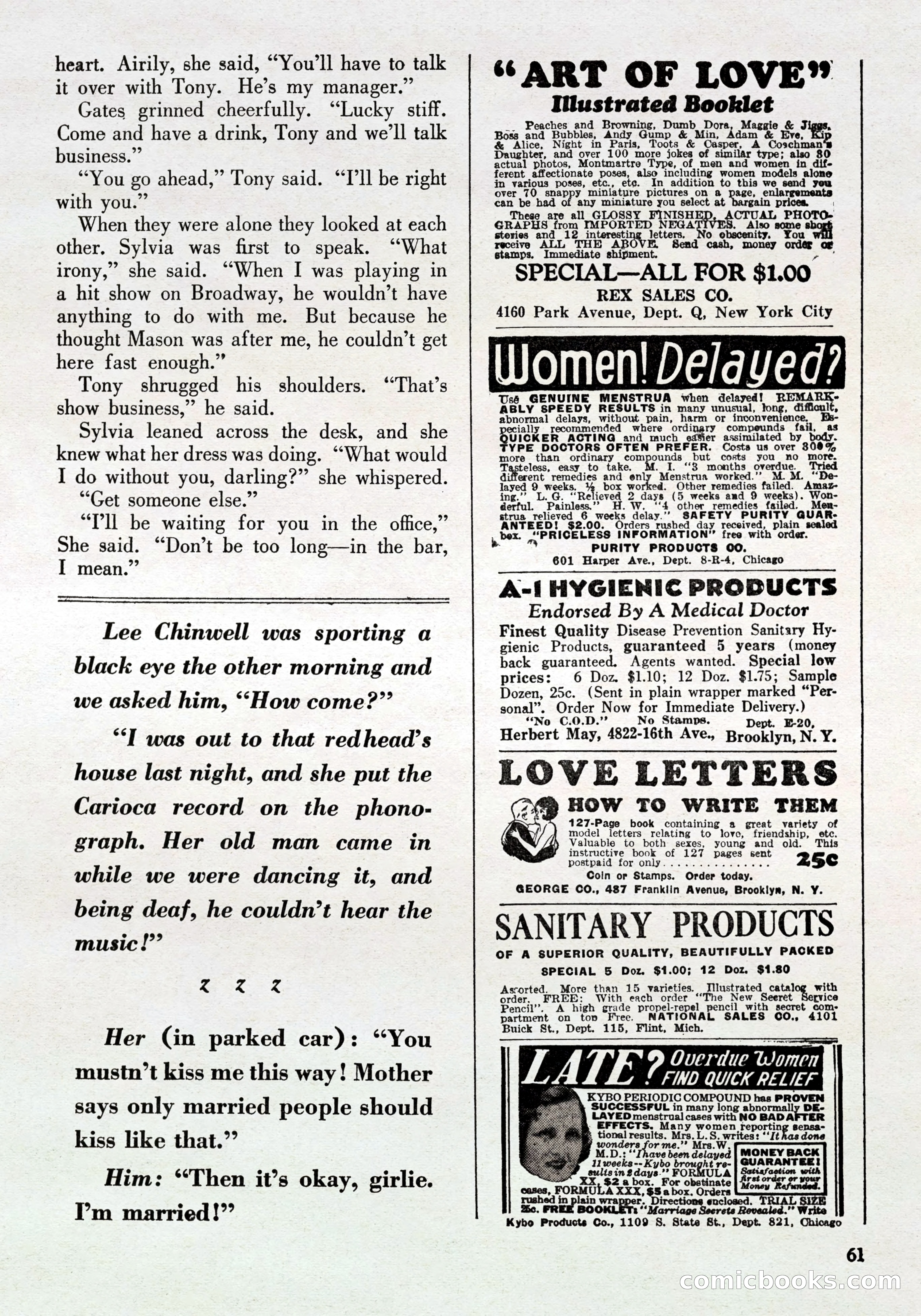 Tattle Tales, August 1937 — page 63 of 69