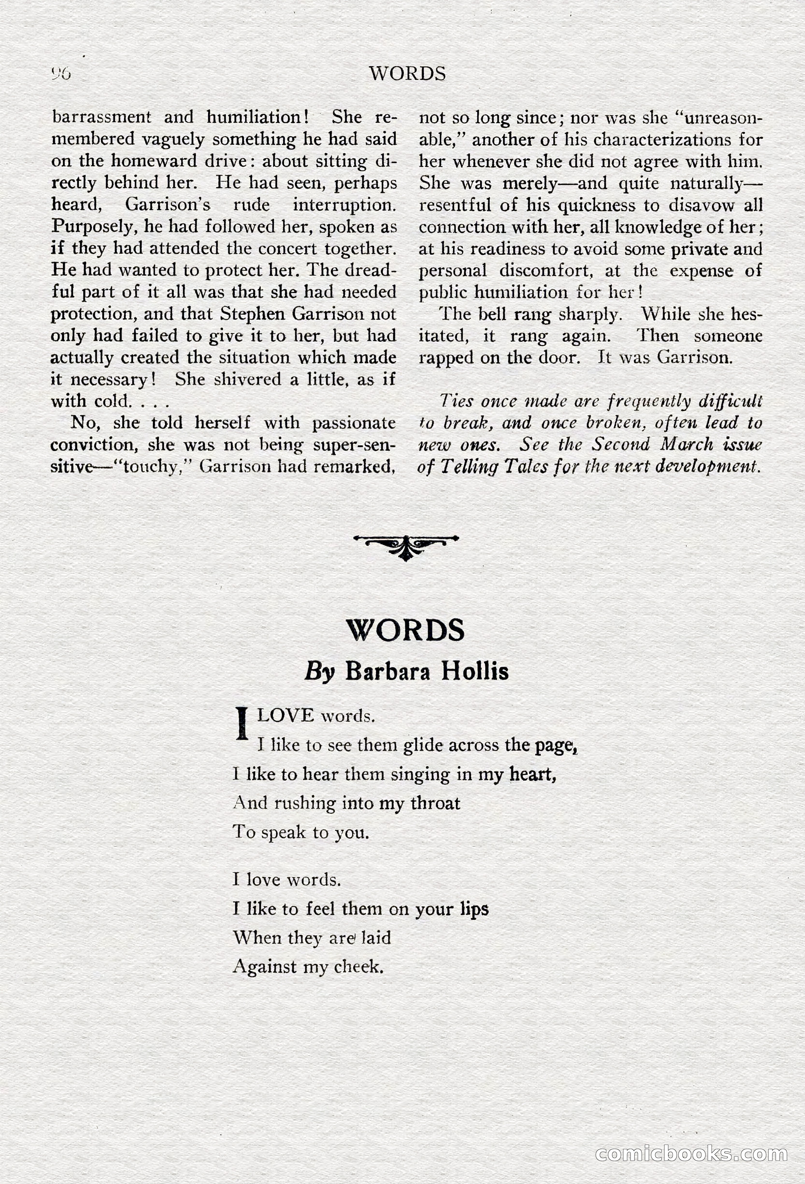 Telling Tales, First March Number — page 98 of 147