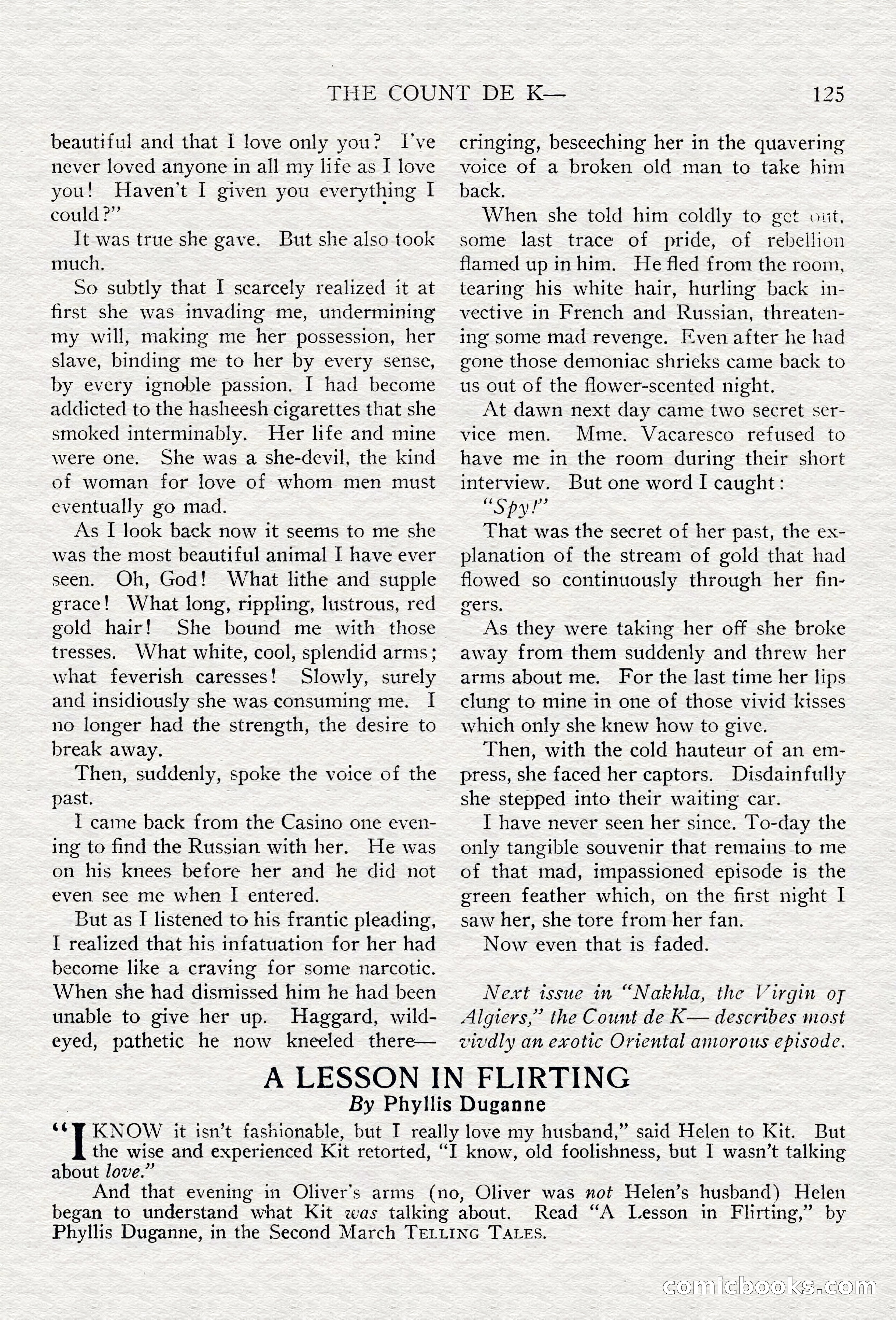 Telling Tales, First March Number — page 127 of 147